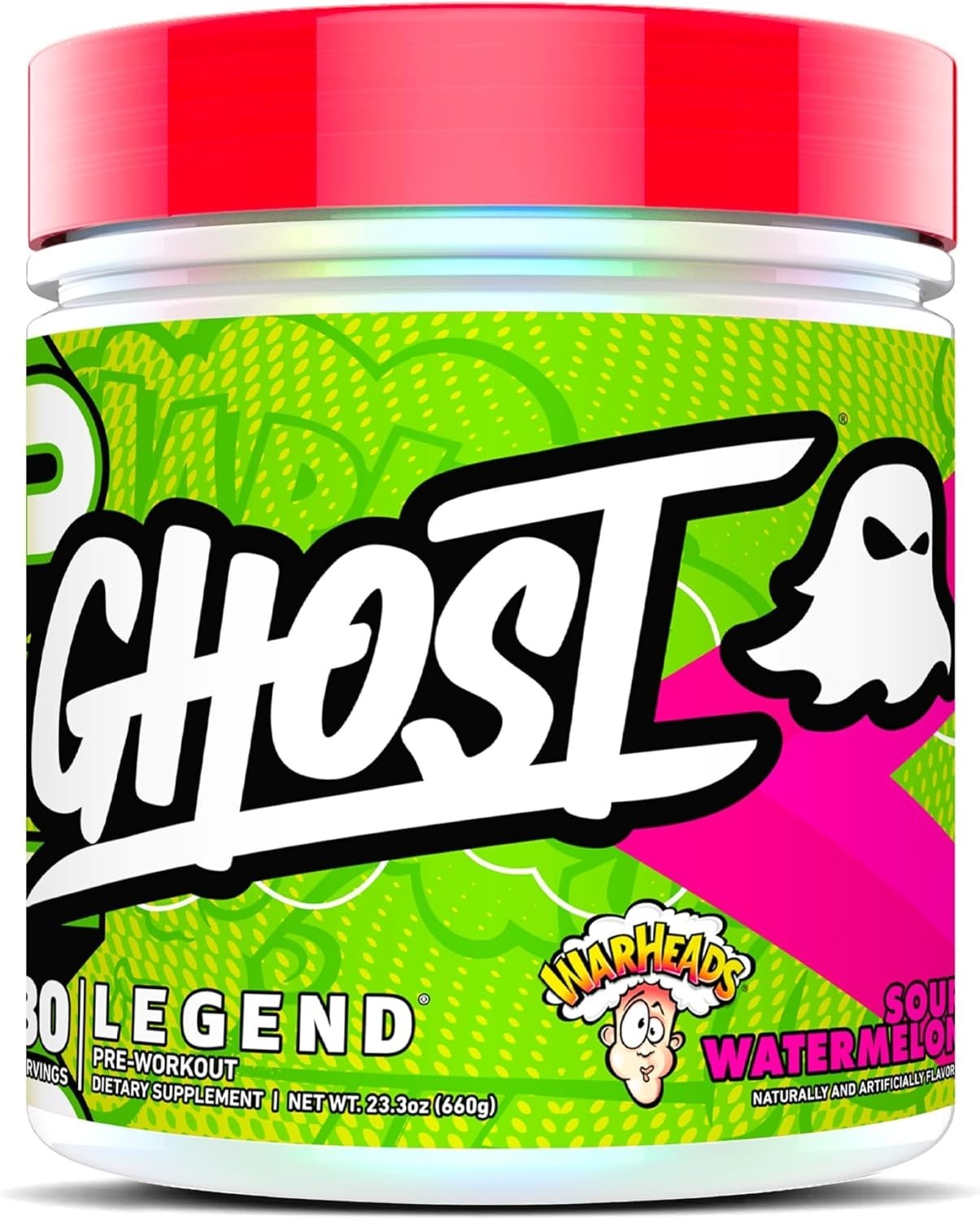 Epic Energy & Focus Blend – Legend Pre-Workout Powder, Warheads Sour Watermelon