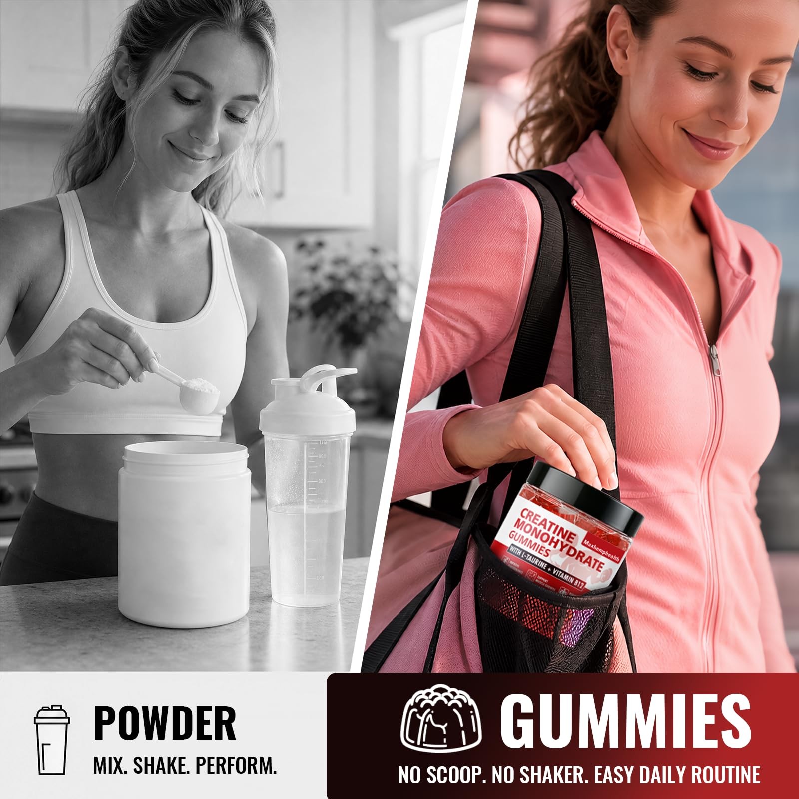 Creatine Gummies for Women, 5g Creatine Monohydrate, 120 Count | Creatine for…