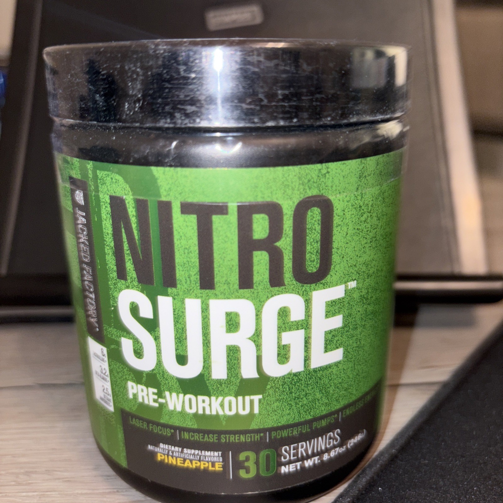 Nitro Surge, Pre-Workout, Cherry Limeade 30 Servings 8.90oz EXP 01/2027