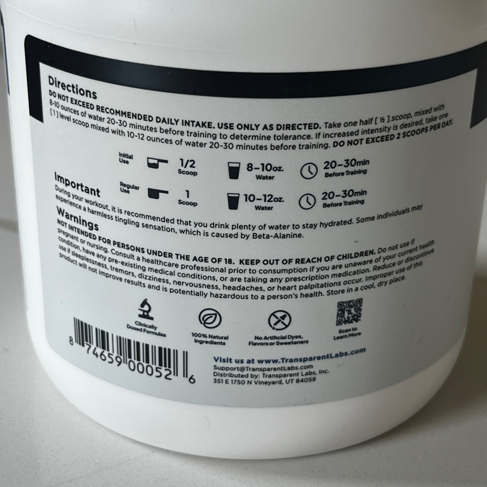 Lean Cutting Pre-Workout Formula – Blue Raspberry Exp 01/2028
