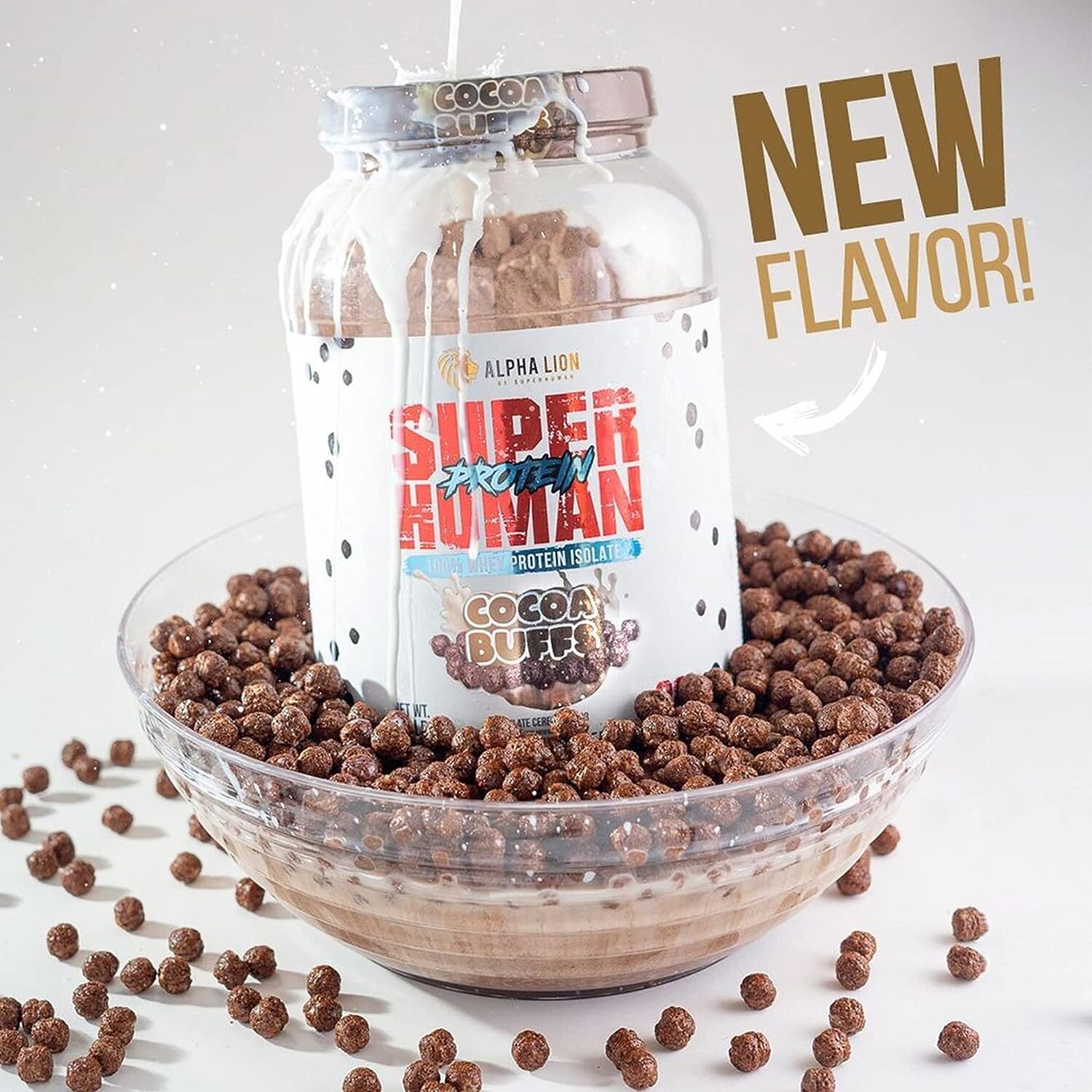 Alpha Lion Superhuman Protein 100% Premium Whey Isolate 28 Servings 5 Flavors