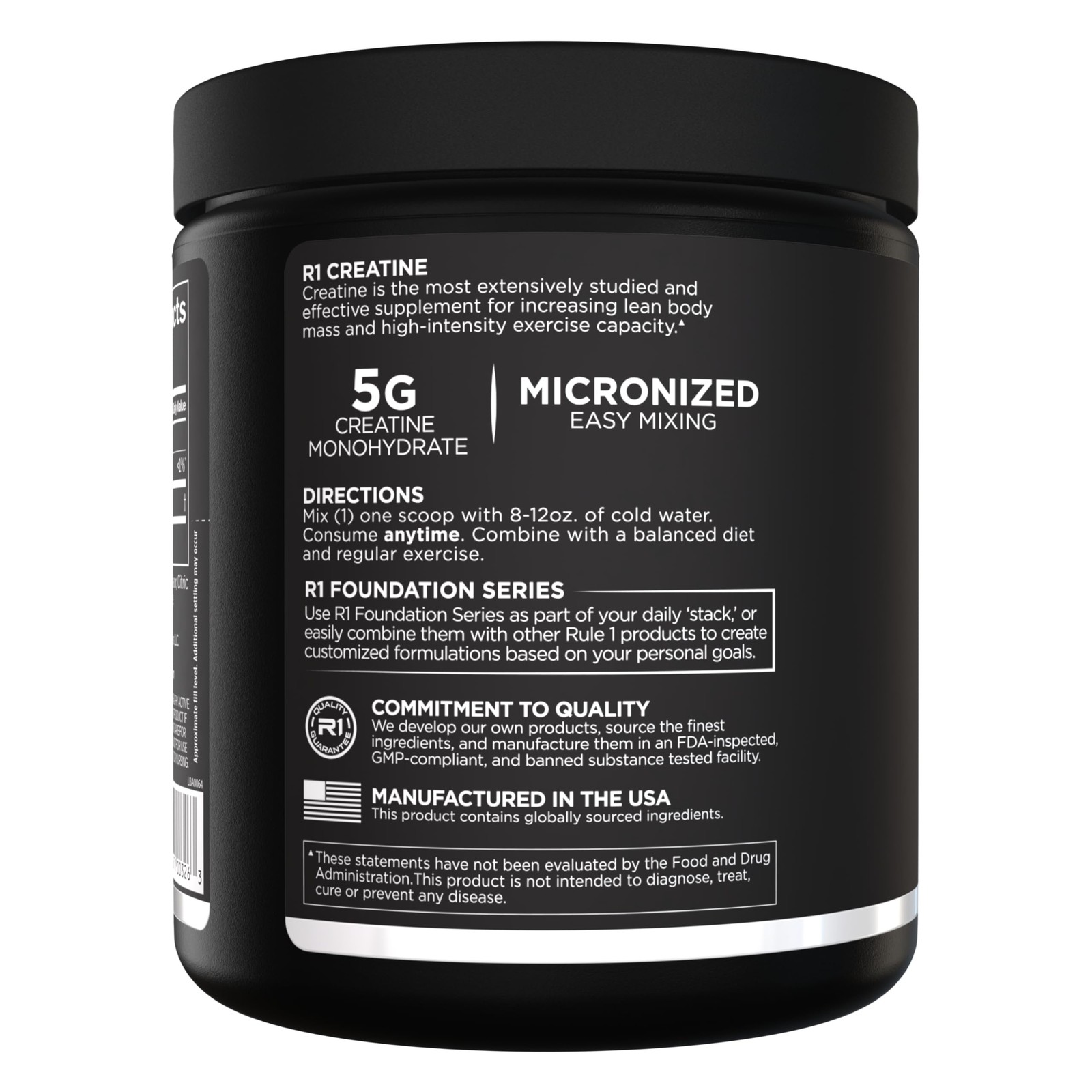 Rule 1 Proteins Fruit Punch 30 Servings Creatine