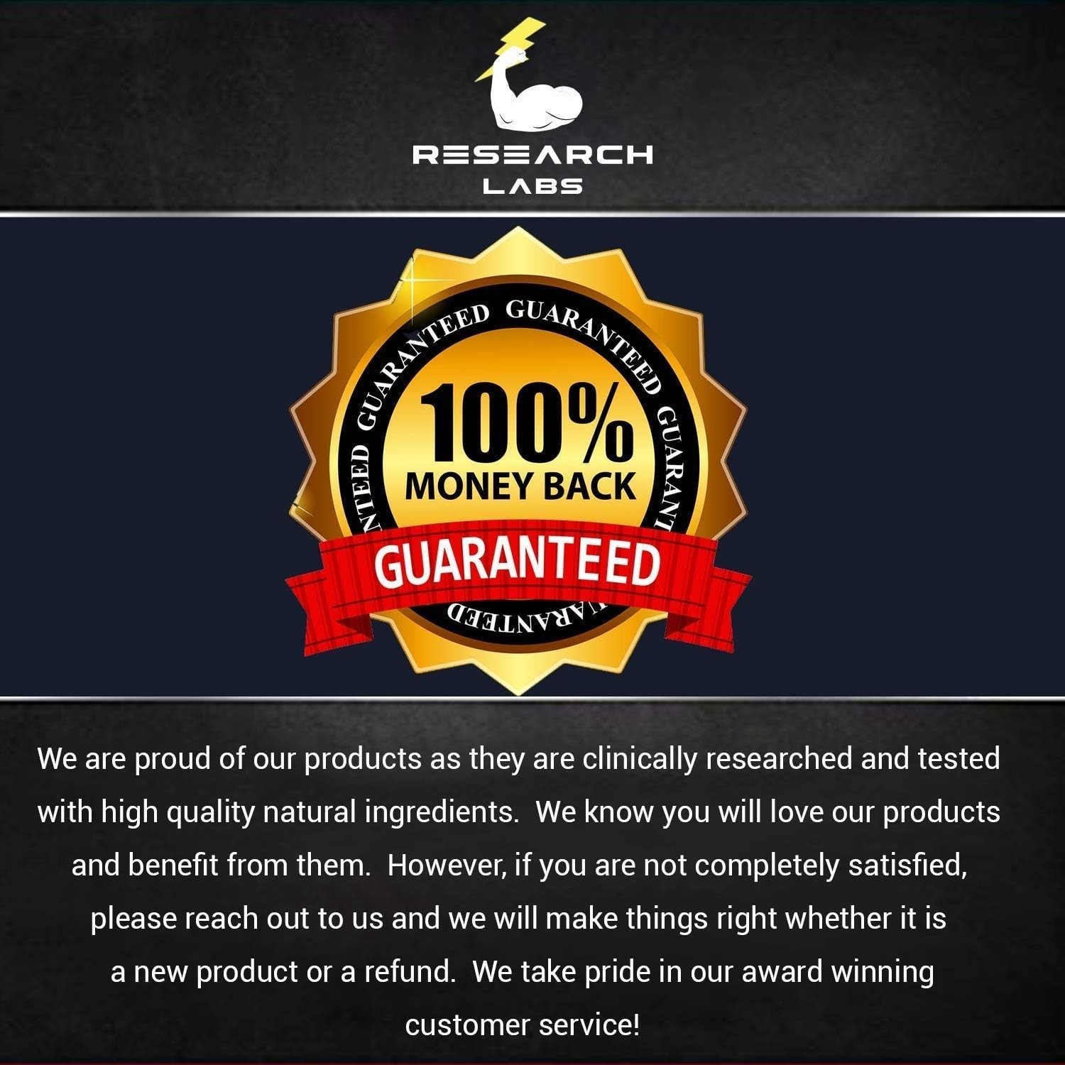Natural Testosterone Booster 180ct – Made in USA, Gluten Free for Optimal Health
