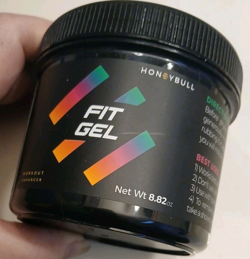 HoneyBull Fit Gel (8.82 oz) Workout Enhancer Unopened