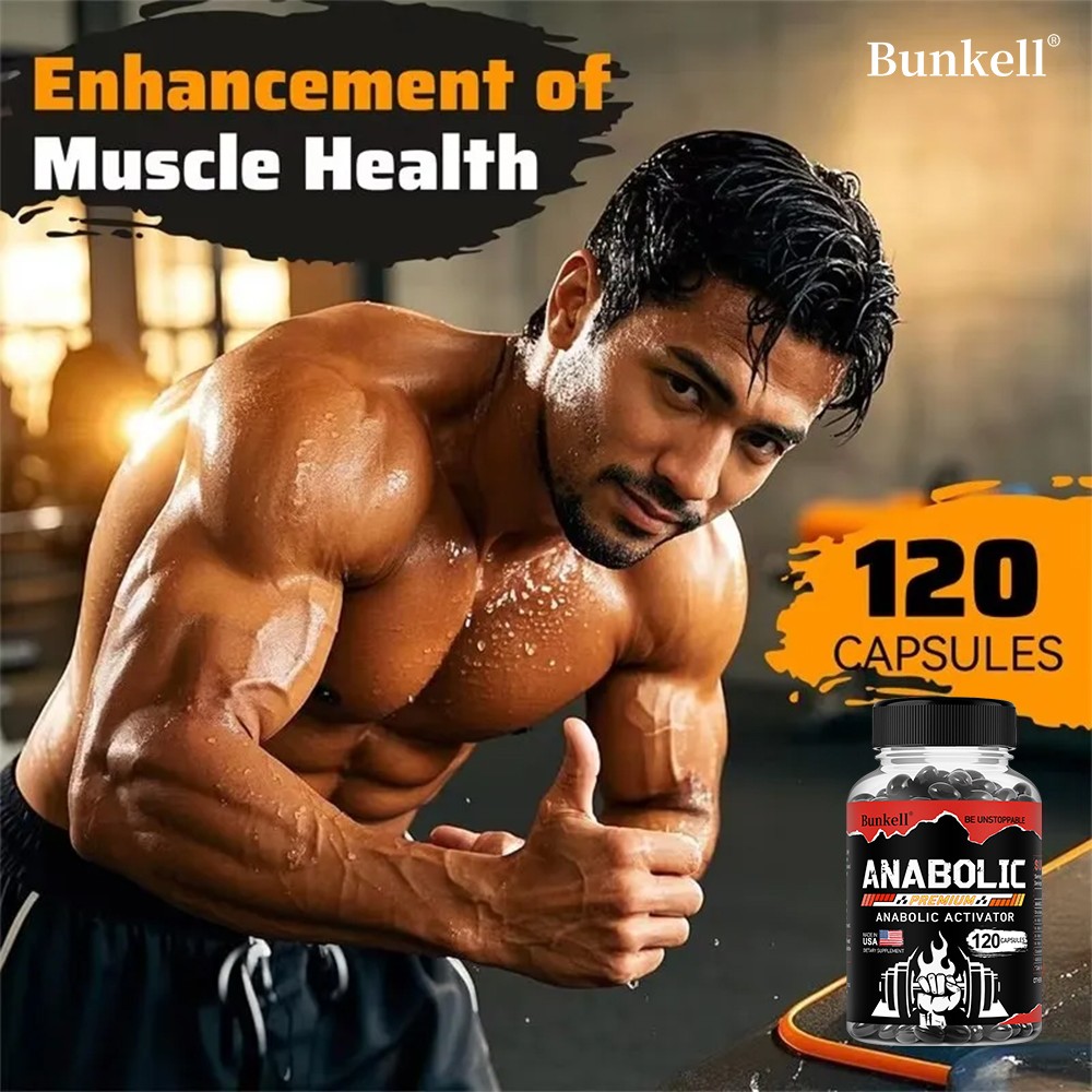 Men Muscle Growth Capsules Improve Athletic Performance Promote Muscle Growth