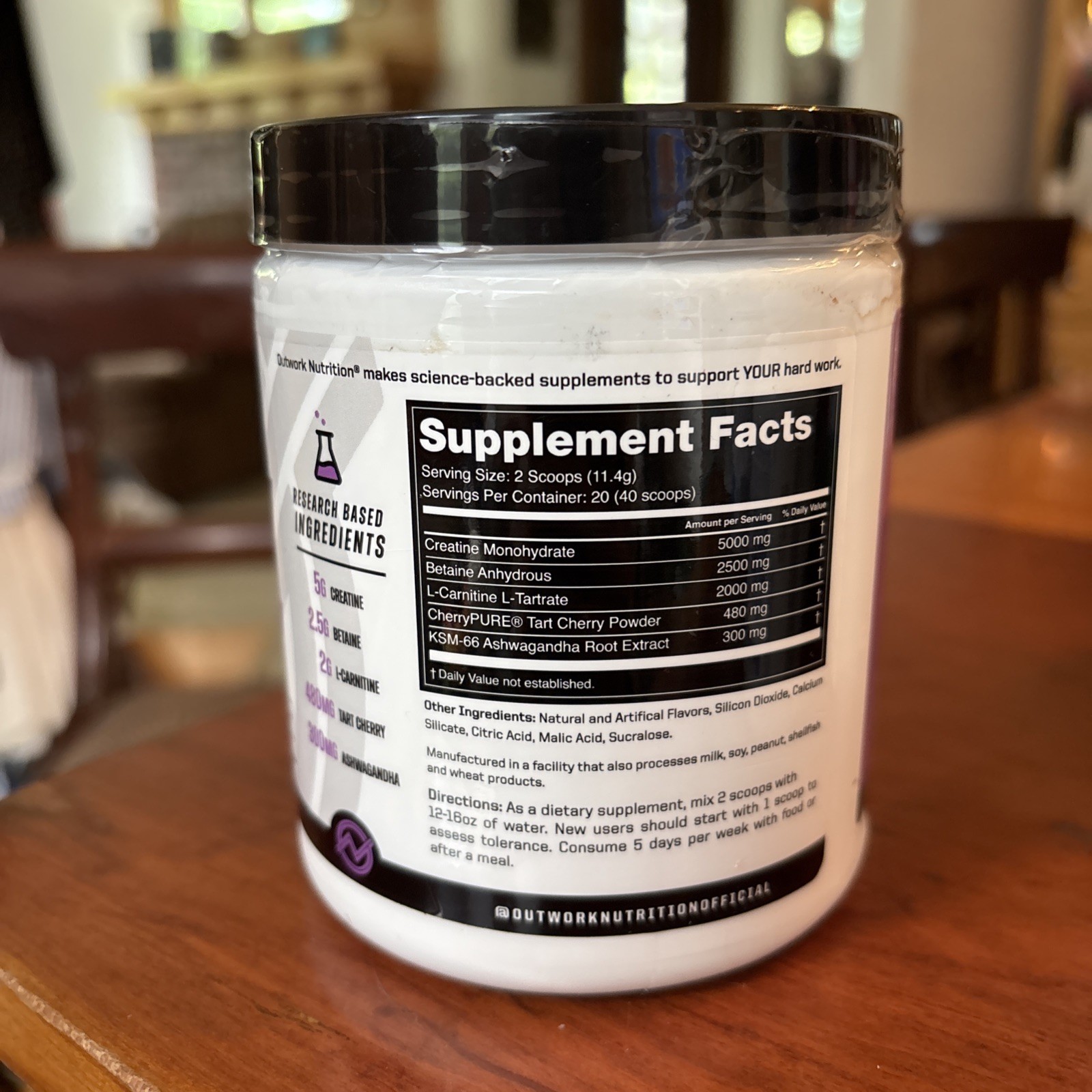 Outwork Nutrition Recovery Gummy Bear Burst 20 Servings