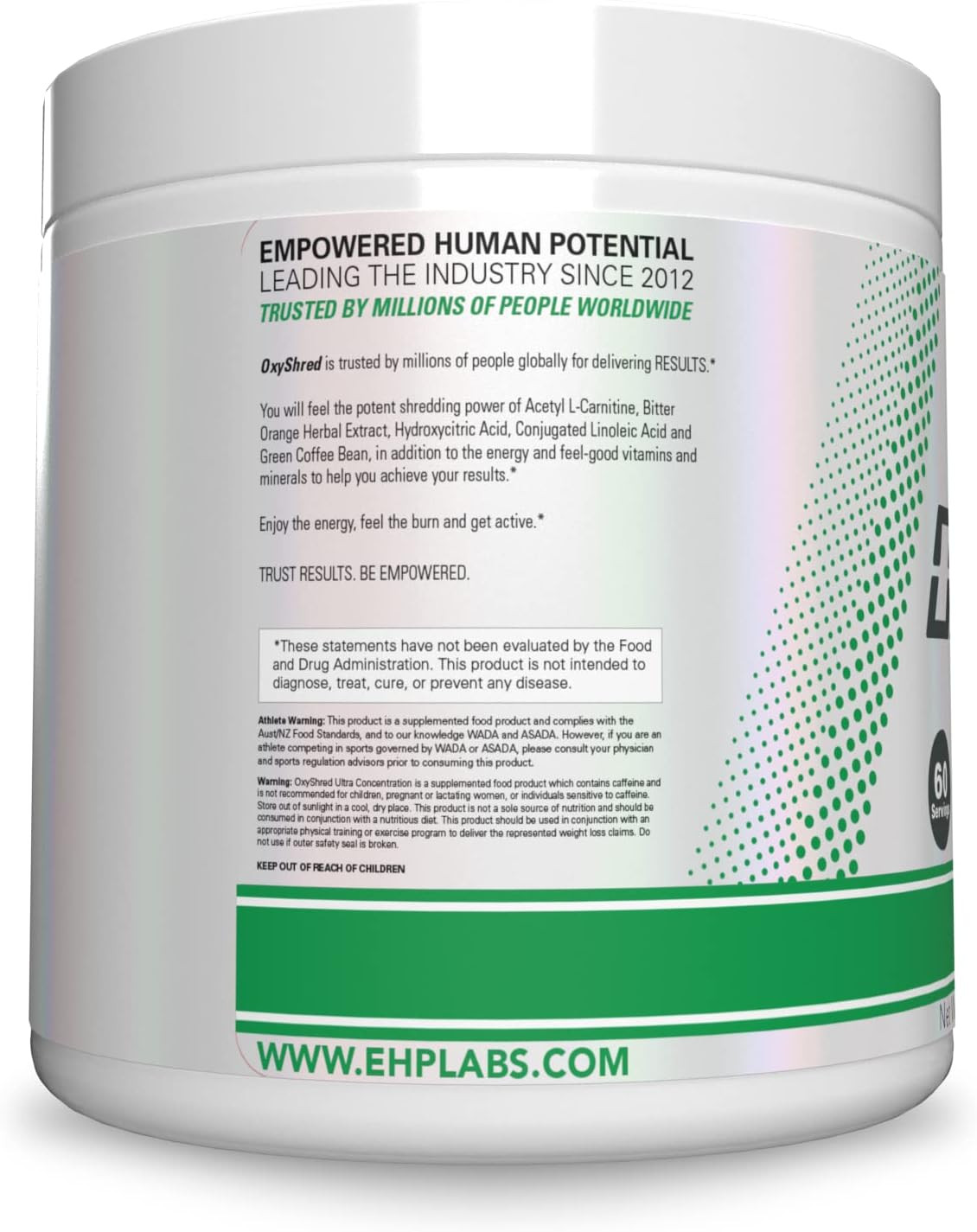 Oxyshred Pre Workout Powder – Preworkout Powder with L Glutamine & Acetyl L Carn