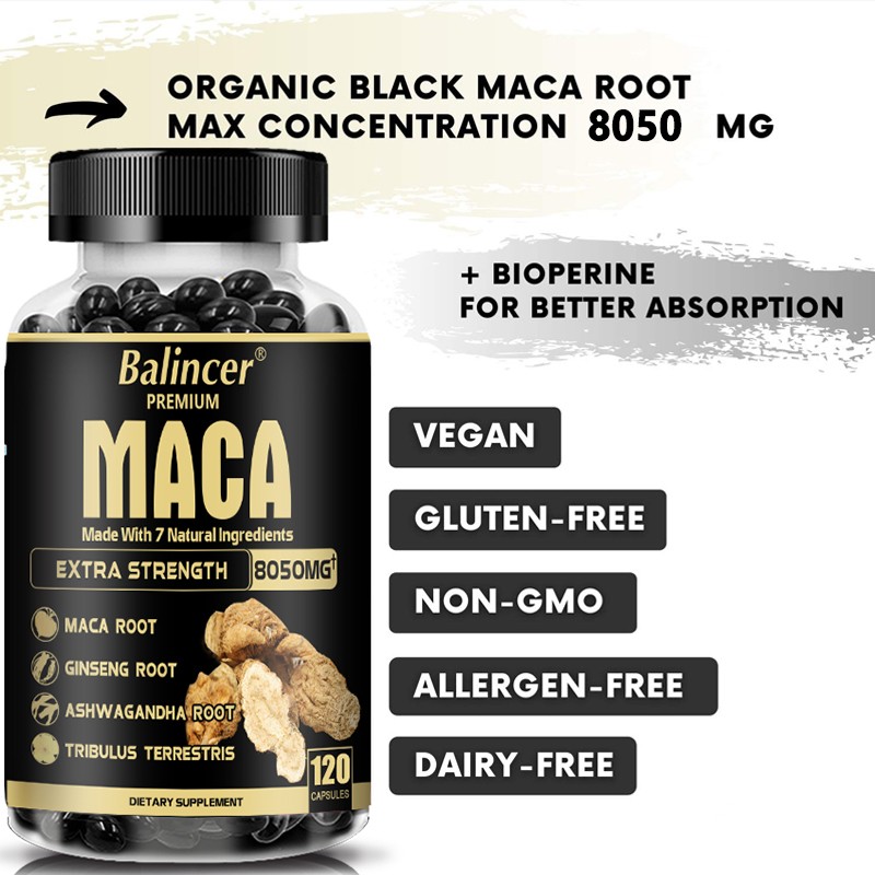 Maca Root Enhances Desire And Motivation For Health Boost Energy Allergen Free