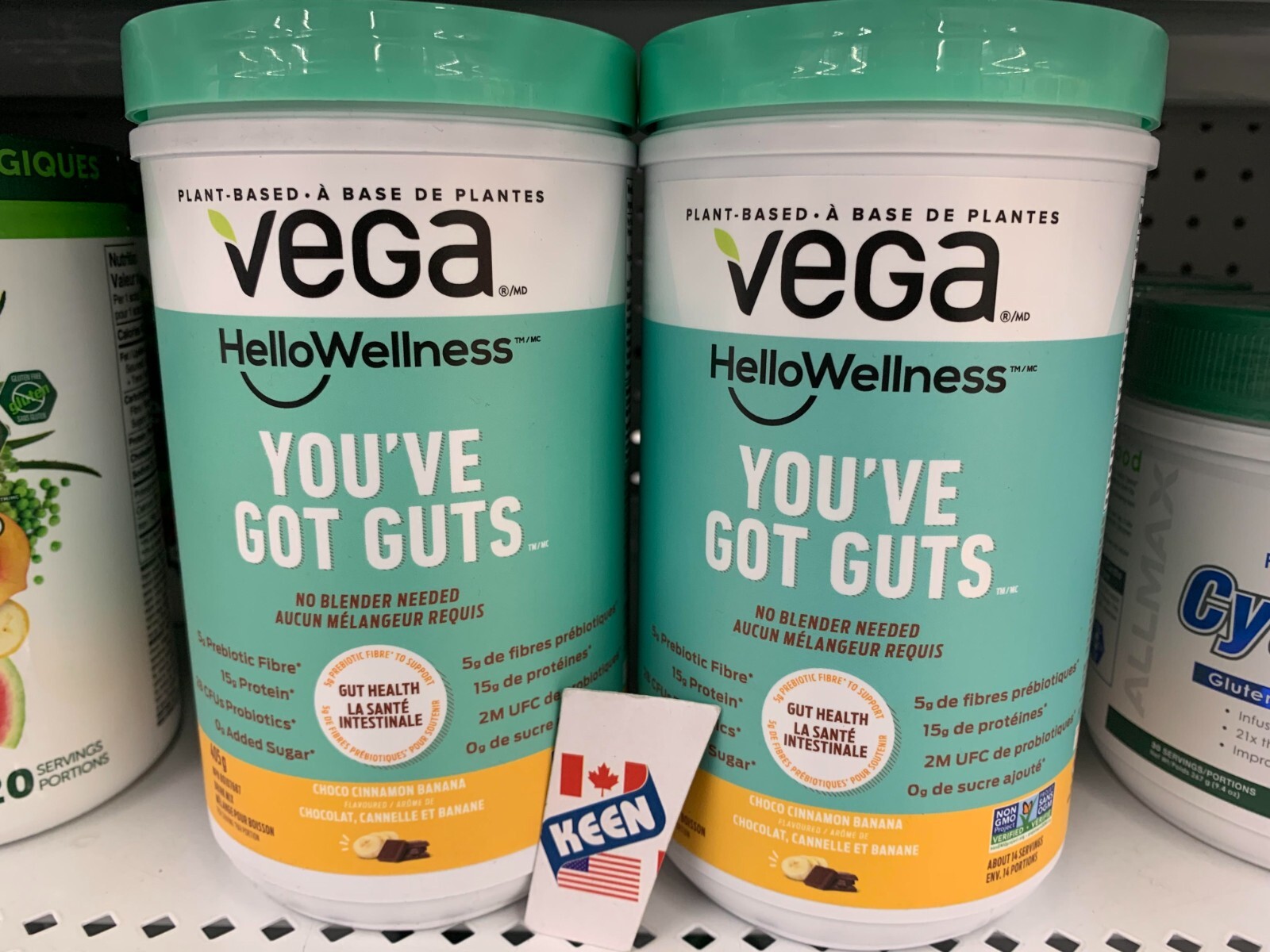 Vega Hello Wellness You’ve Got Guts Protein Powder 14 Serve 405 g, Exp:2027/01