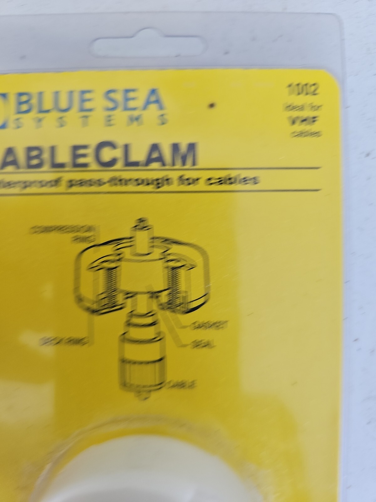 Blue Sea – 1002-BSS CableClam .825 in (1EA)