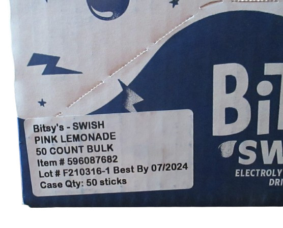 Bitsy’s Swish Electrolyte & Immunity Mix Pink Lemonade w/Hydration Complex