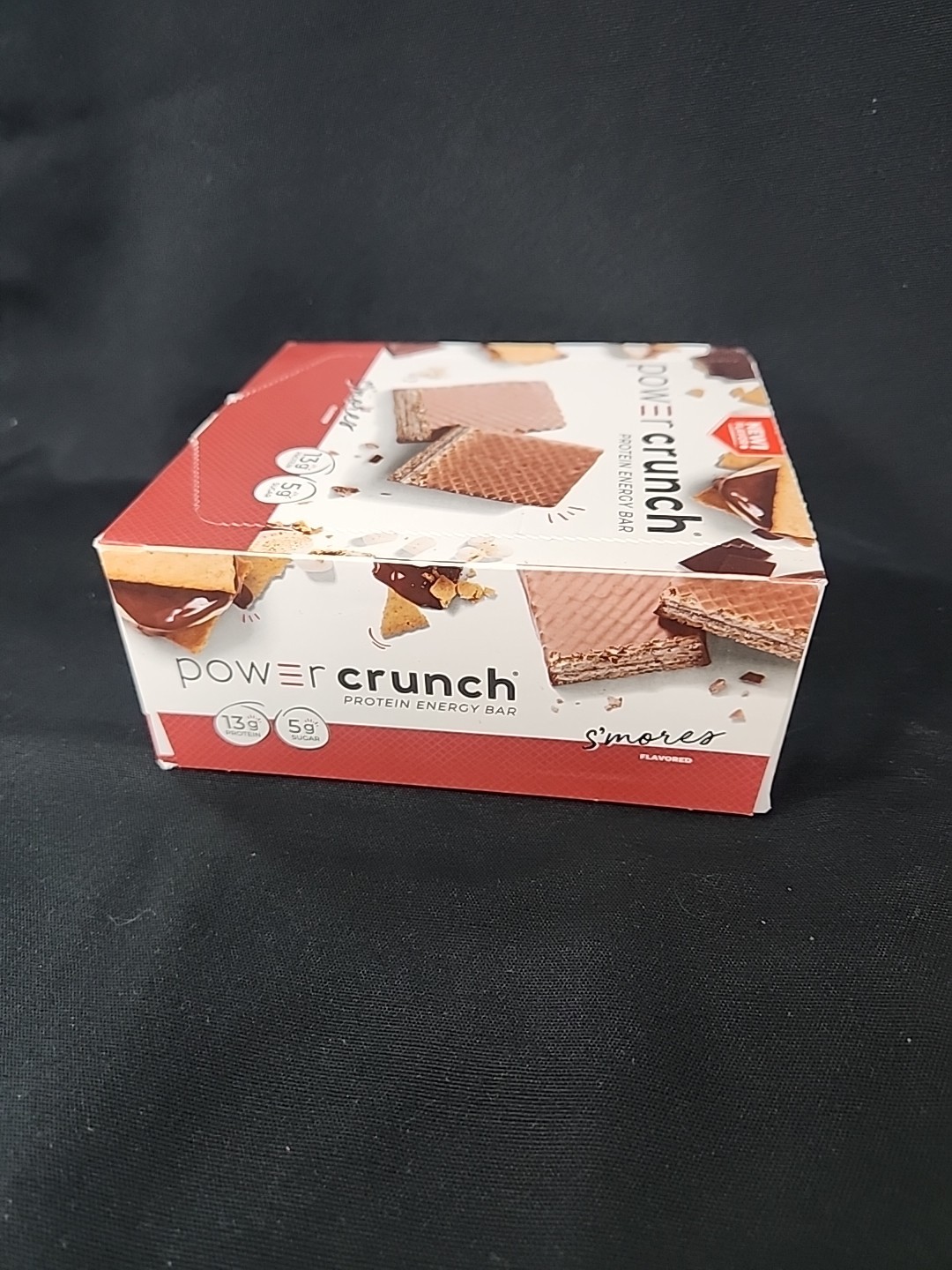 Power Crunch Protein Energy Bar, S’mores, 12 Bars, 1.4 oz (40 g) Each BB 12/25