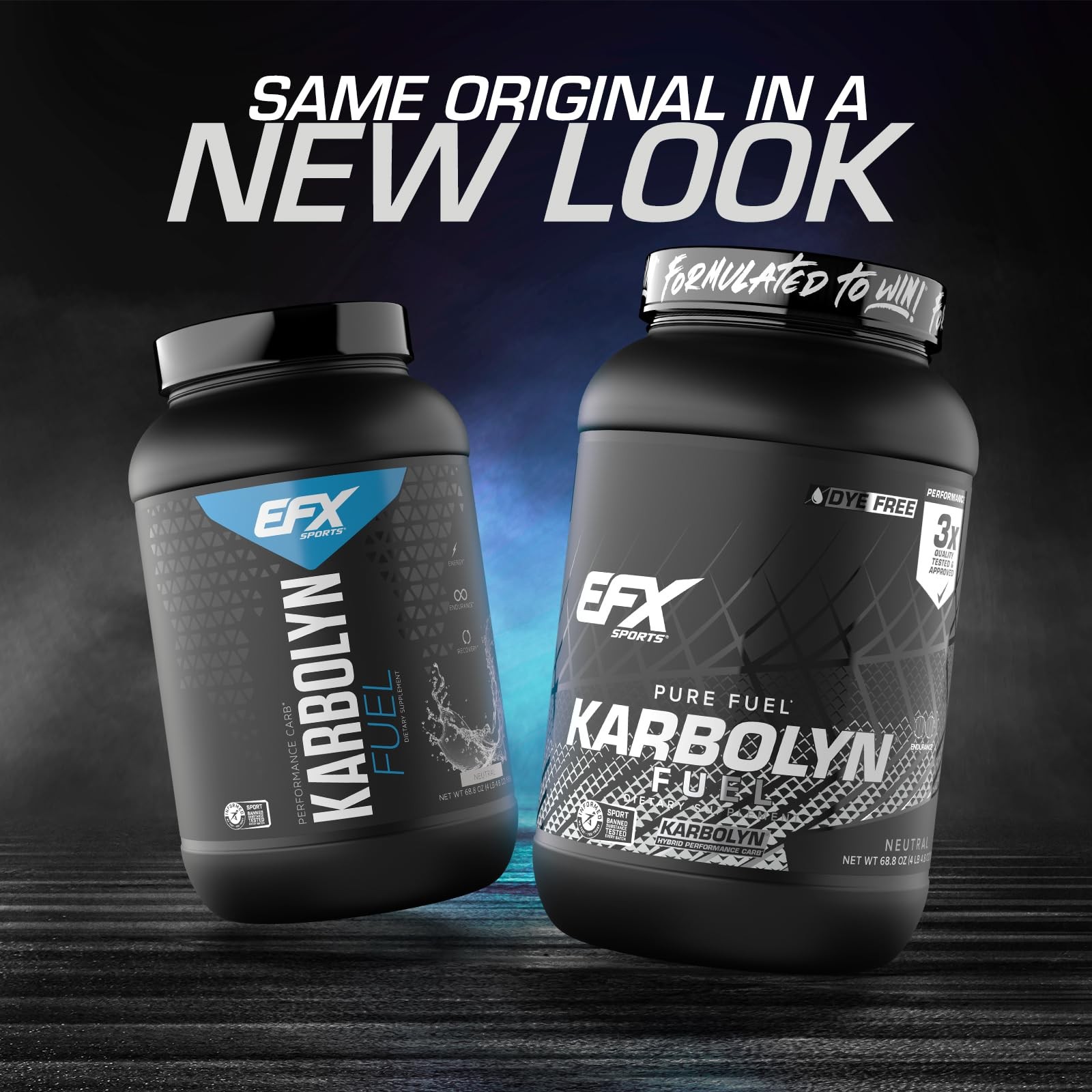 EFX Sports Karbolyn Fuel | FastAbsorbing Carbohydrate Powder | Carb Load, Sus…