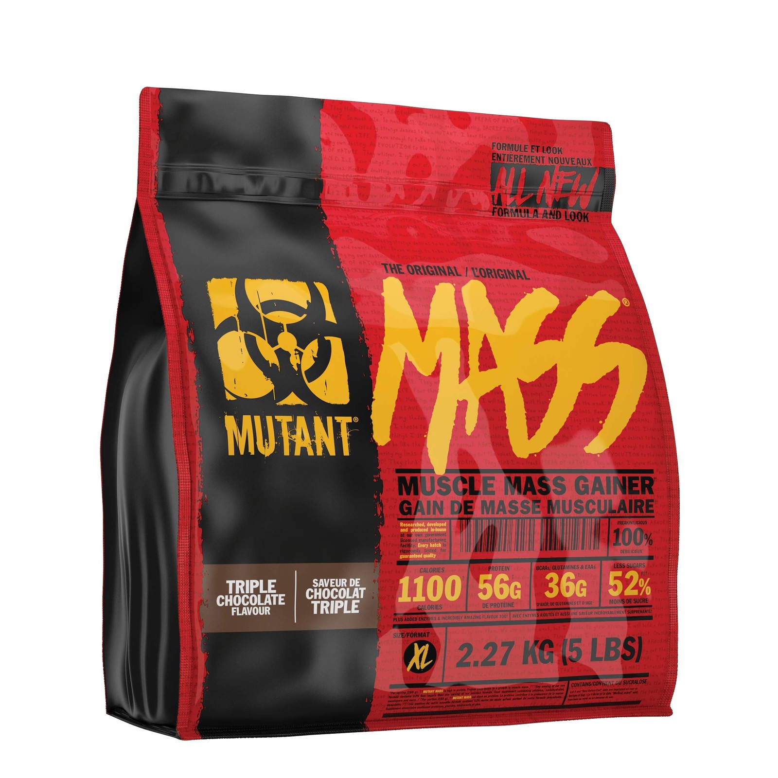 Mutant Mass Muscle Mass Gainer – 2.27 kg (Triple Chocolate)