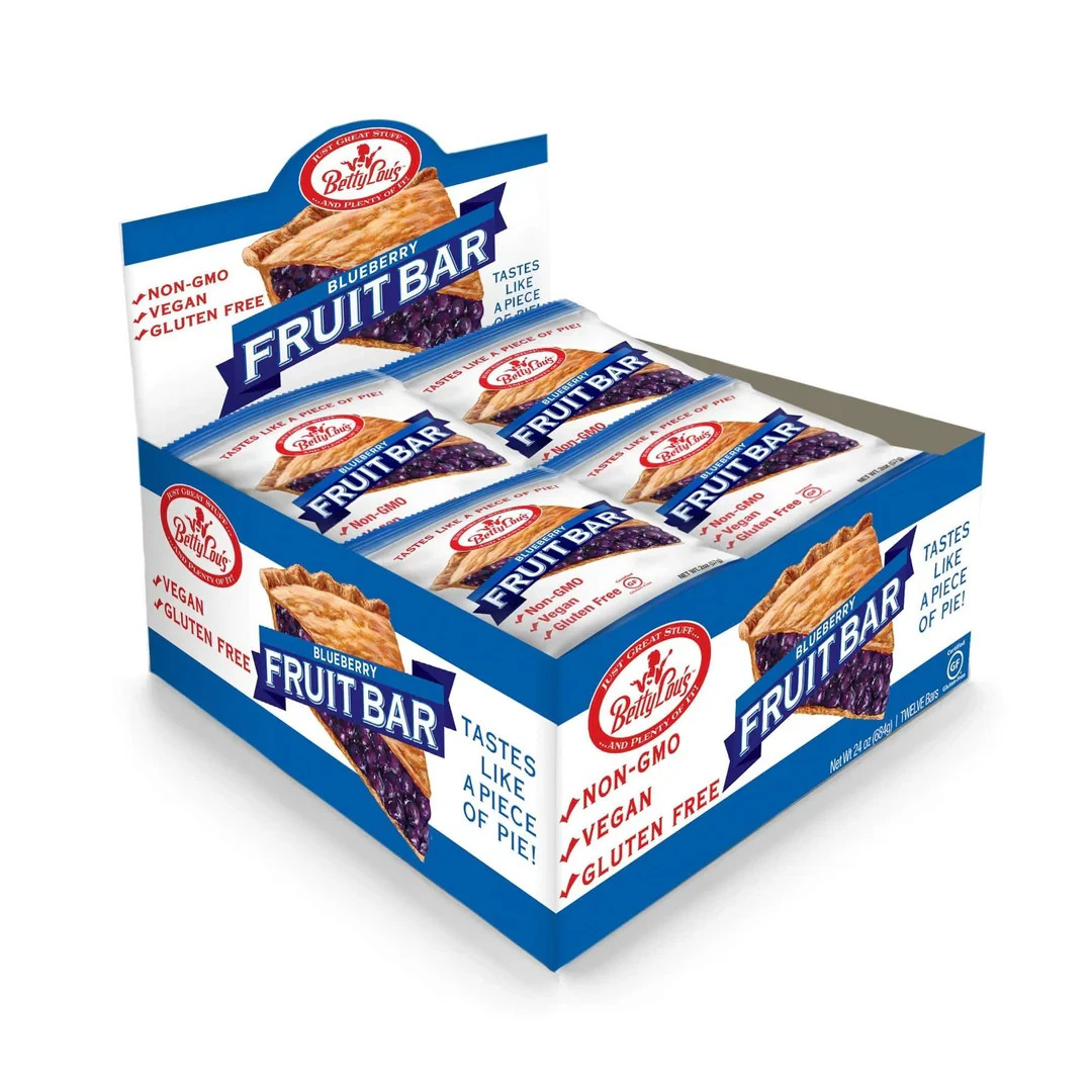 Betty Lou’s Fruit Bars (box of 12)
