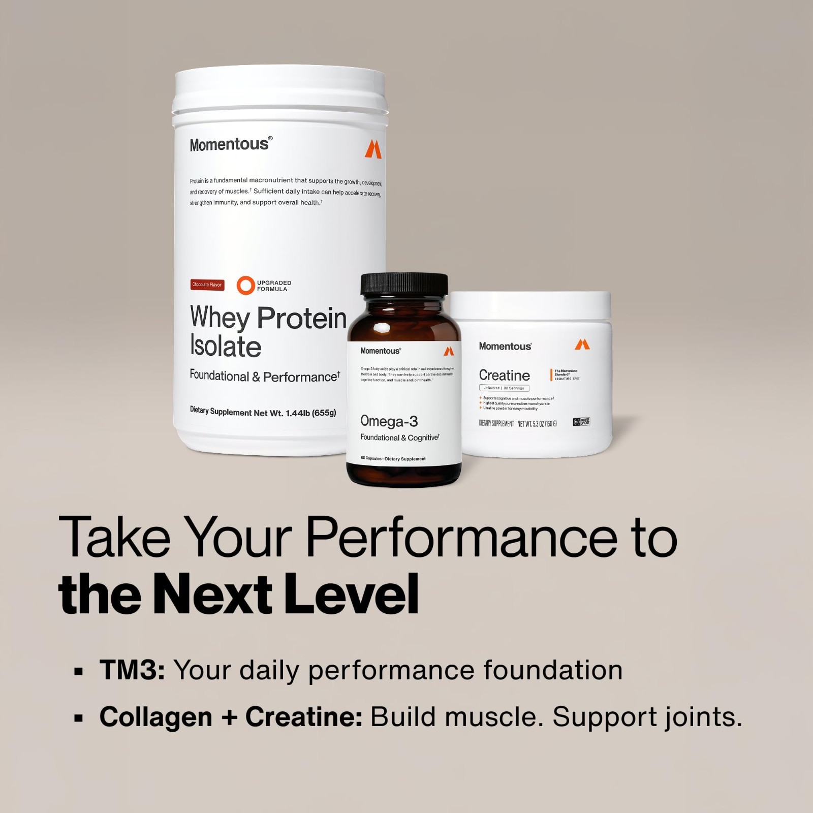 Creatine Monohydrate Powder 5g | Unflavored, Lean Muscle, Strength & Recovery, N