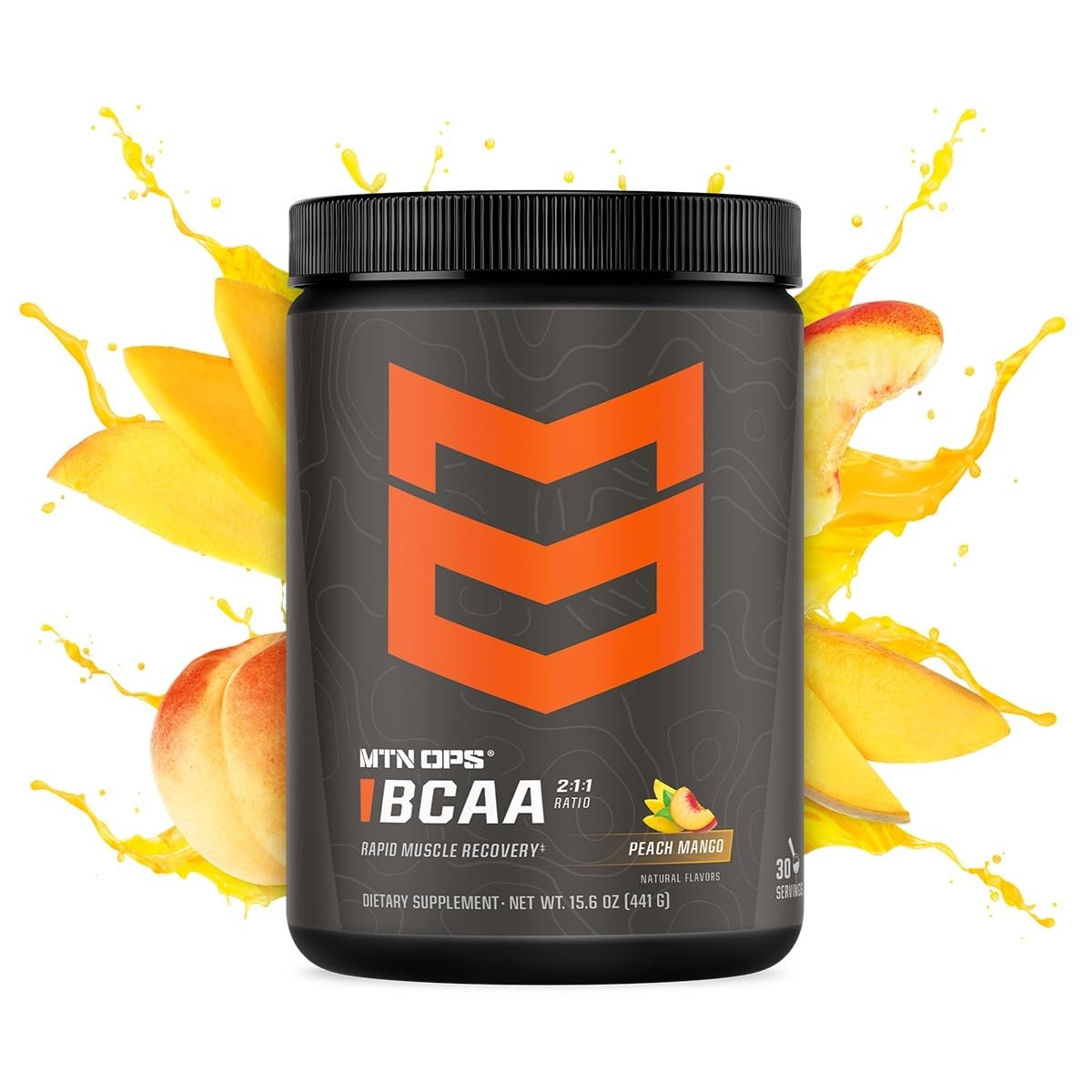 MTN OPS BCAA Powder 211 Amino Acids Supplement Powder for Rapid Muscle Recove…