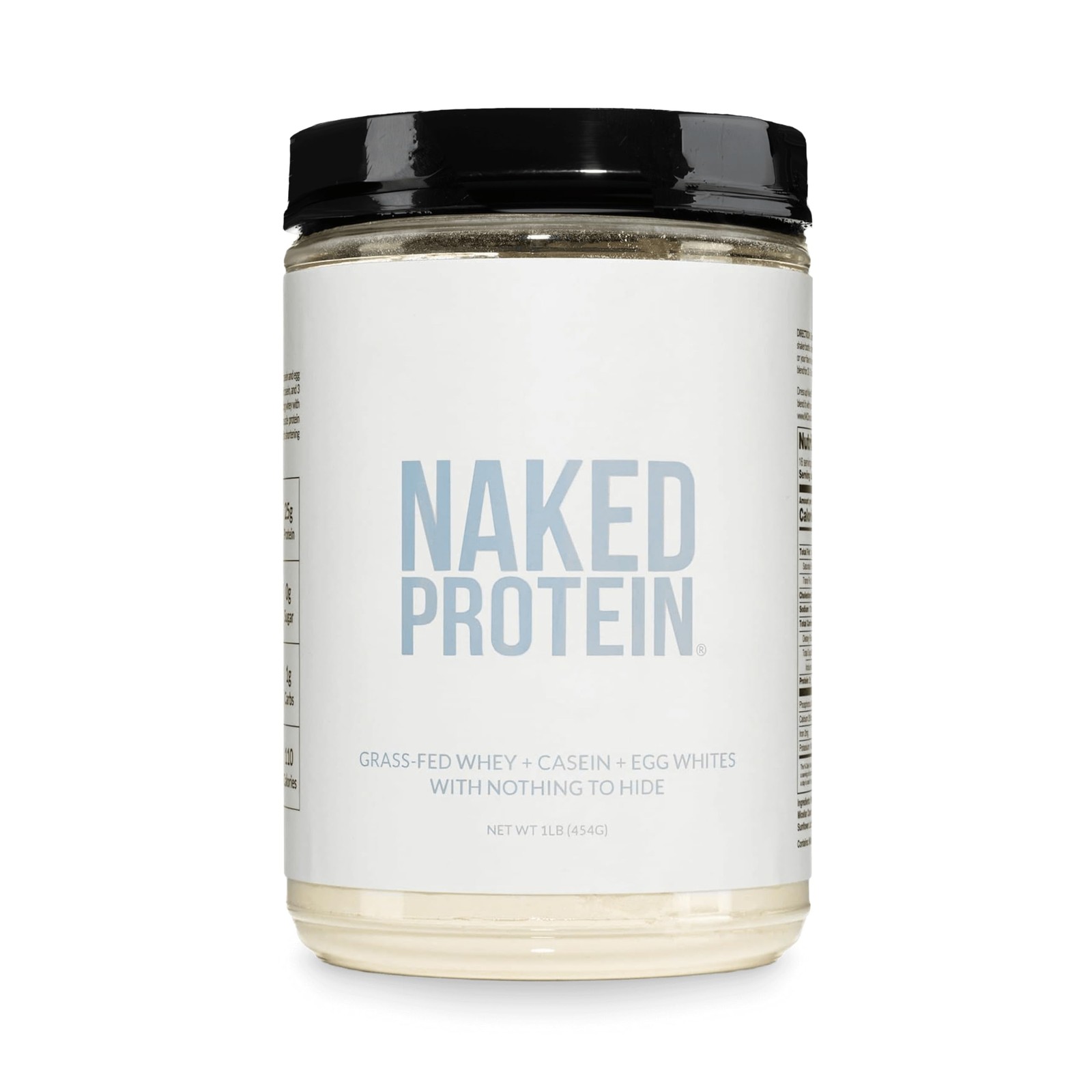 NAKED Protein Powder Blend – Egg, Whey and Casein 1 Pound (Pack of 1)
