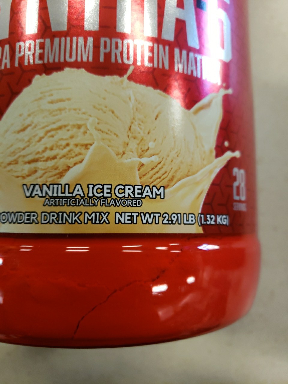 BSN Syntha-6 Milkshake Protein Vanilla Ice Cream 2.91 lb exp 09/27