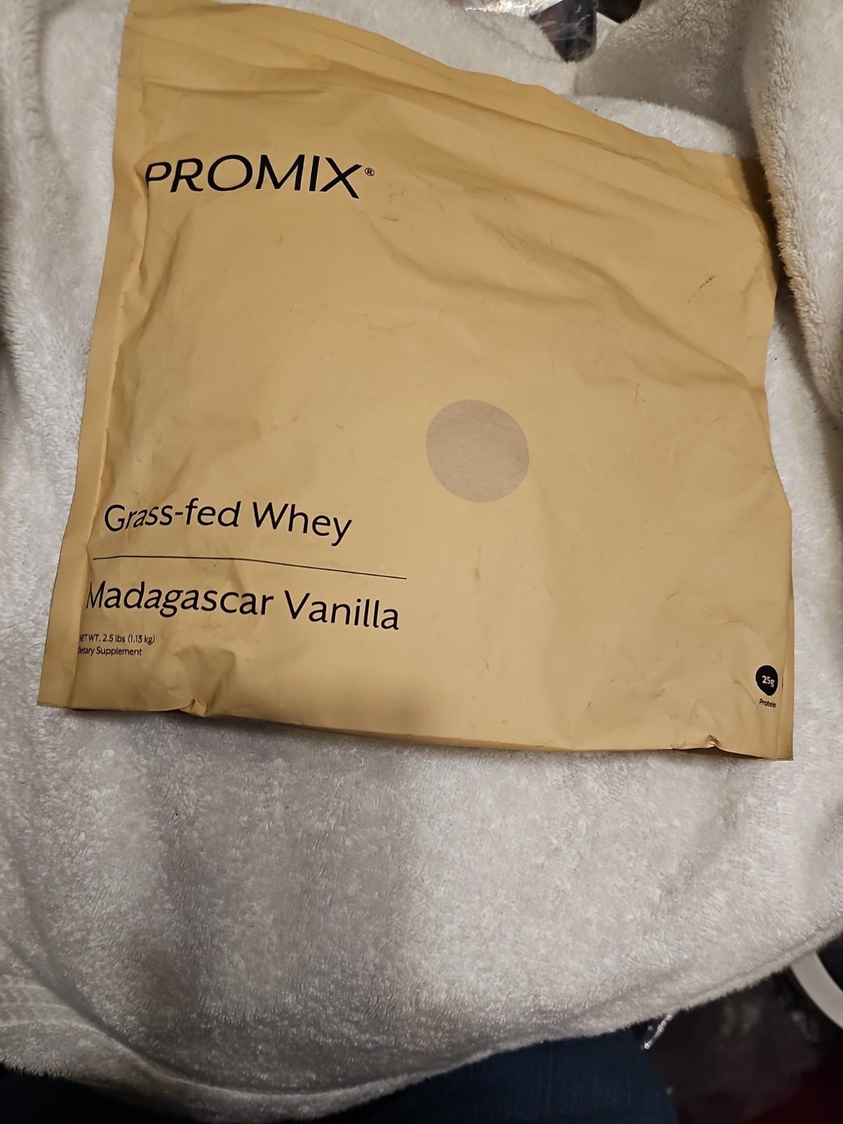 Promix Grass Fed Whey Protein Madagascar Vanilla 2.5lb Clean Protein