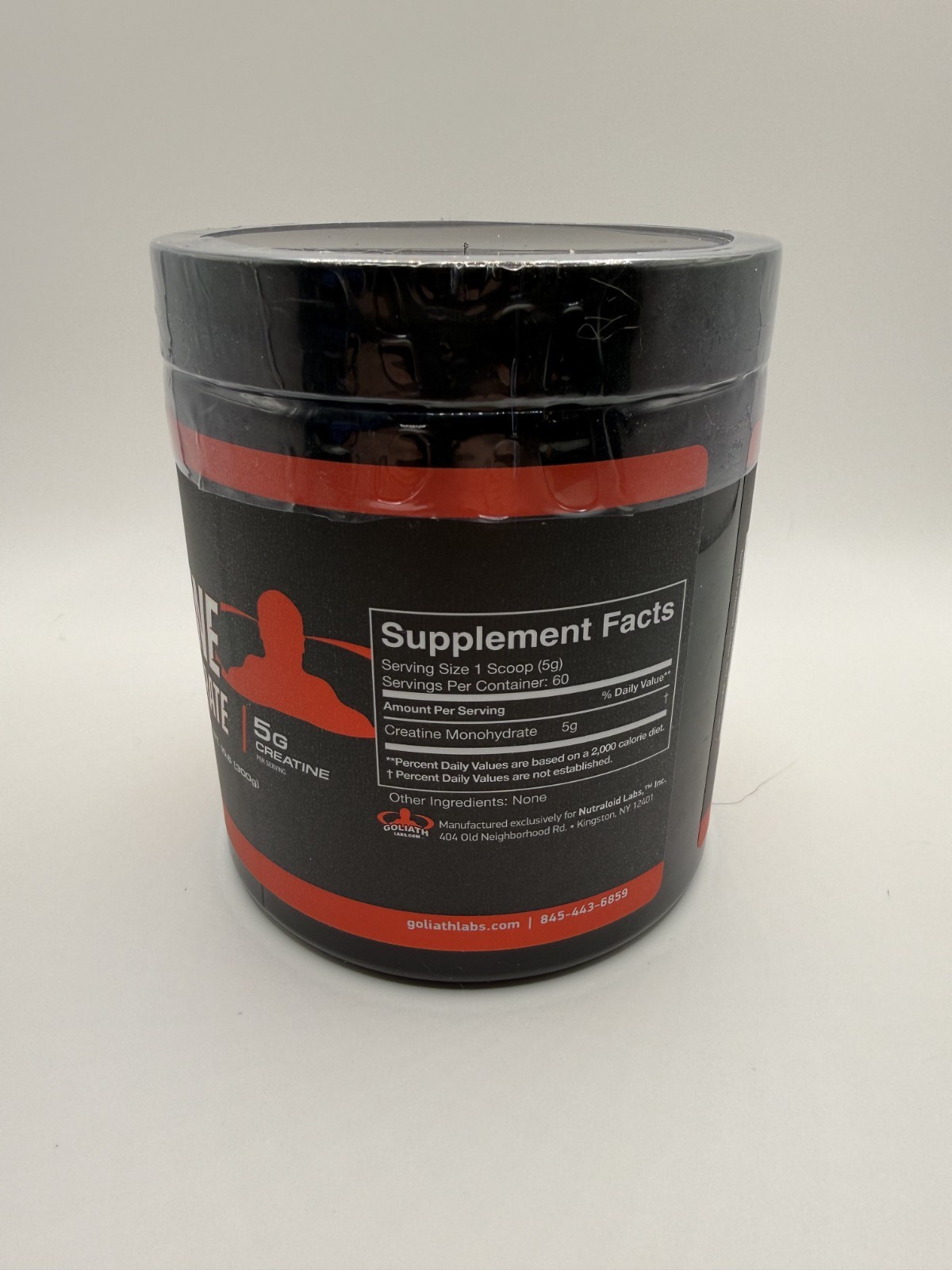 Goliath Labs 100% Creatine Monohydrate 60 Servings Net Wt. 300g – Brand New