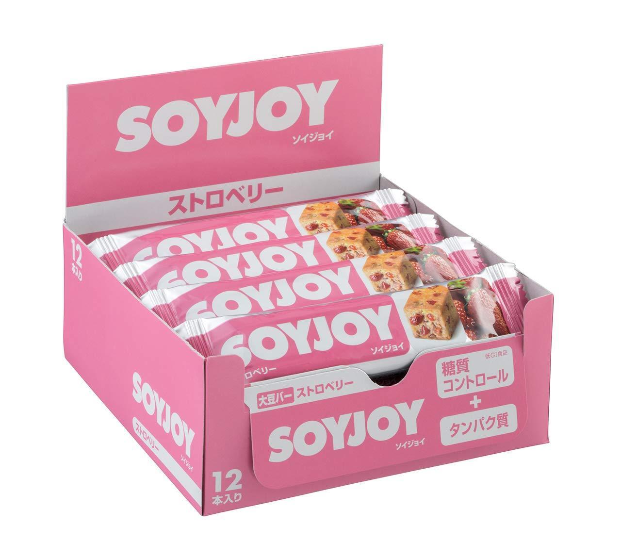 Otsuka Pharmaceutical Soyjoy Strawberry 30g x 24 pieces Soy Protein Bar