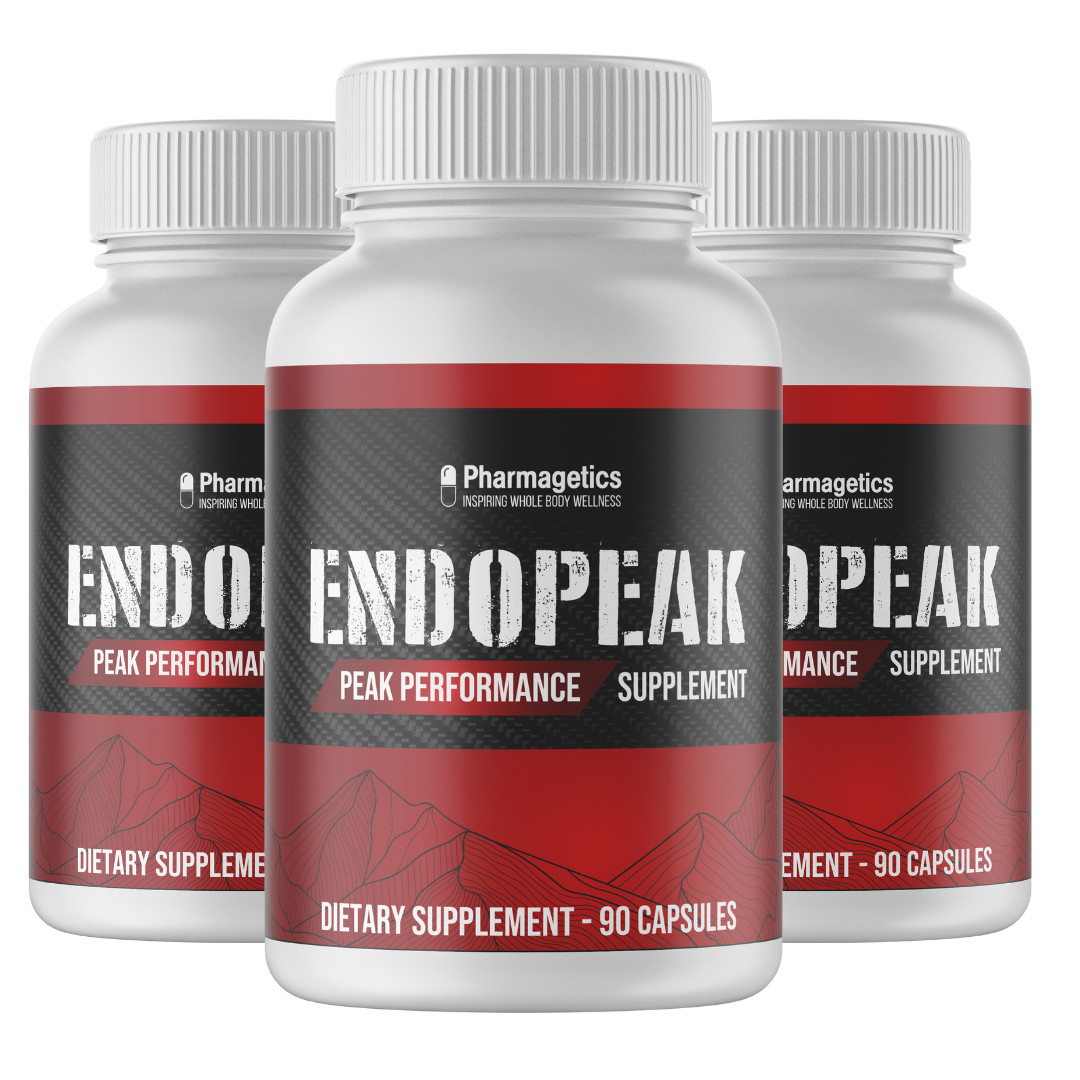 Endopeak Peak Performance Supplement 3 Bottles 270 Capsules