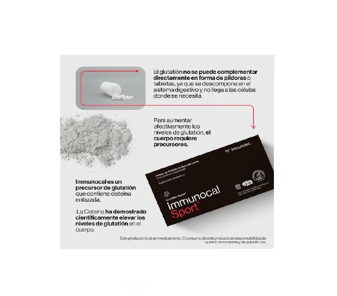 Immunotec Immunocal Sport (02 Boxes – 60 Pouches ), EXP 10/2027