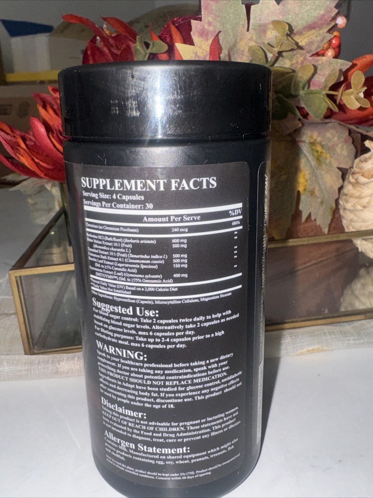 Outbreak Nutrition Adapt Glucose Disposal Agent Nutrient Partitioning 120 Count