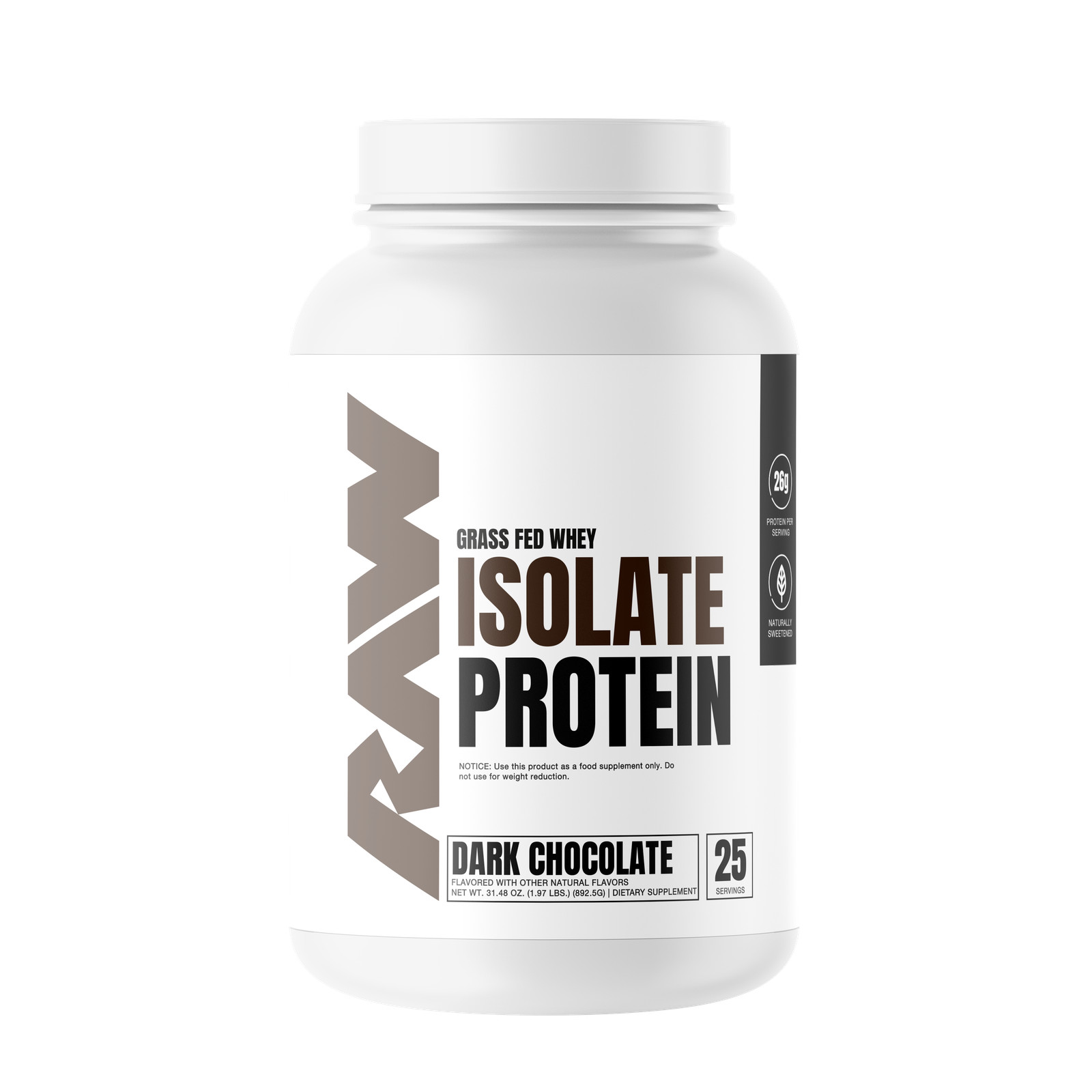 Isolate Protein – Dark Chocolate (25 Servings)