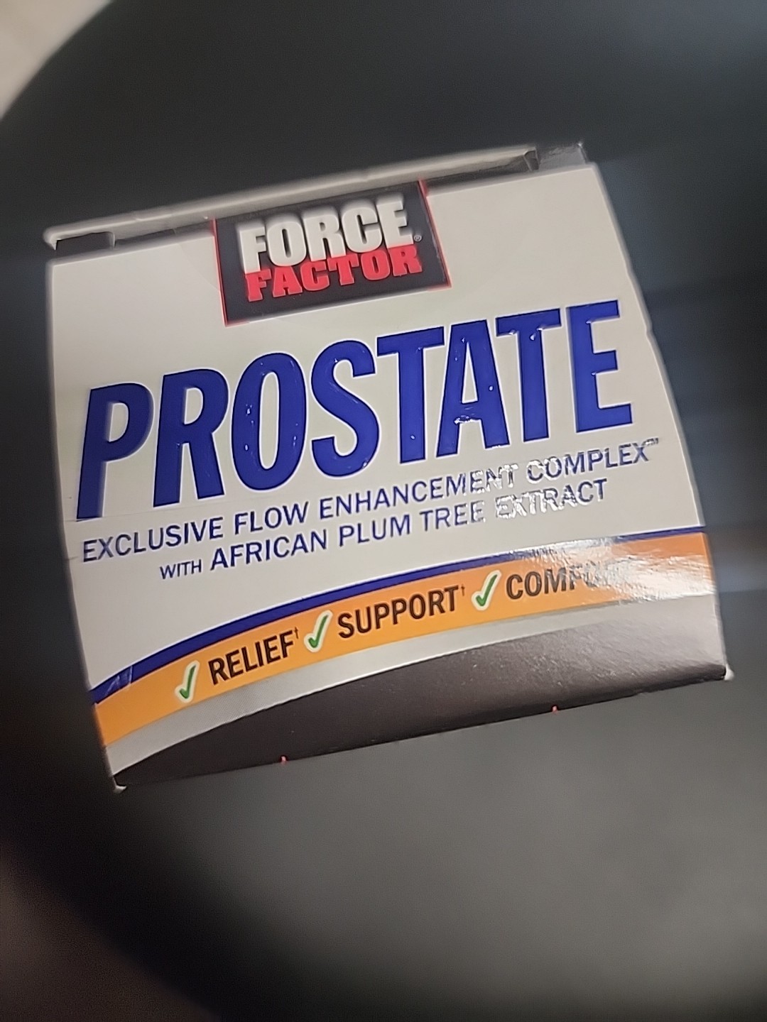 Force Factor Prostate Softgels – 60 Count Exp Feb 2028