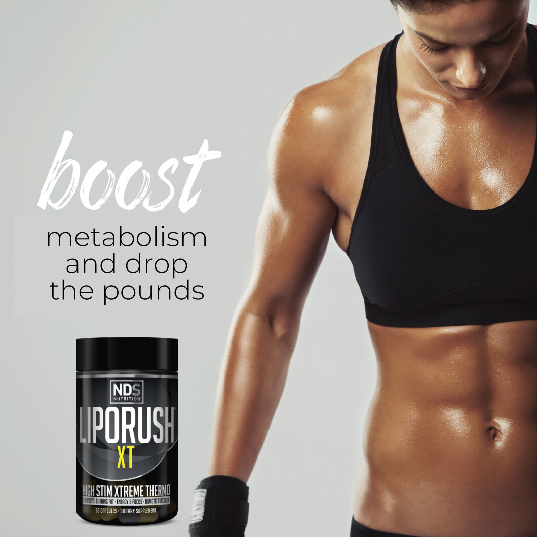 DUAL IMPACT STACK 2-in-1 Fat Loss – LipoRush XT 60 Capsules / CENSOR 90 Softgels
