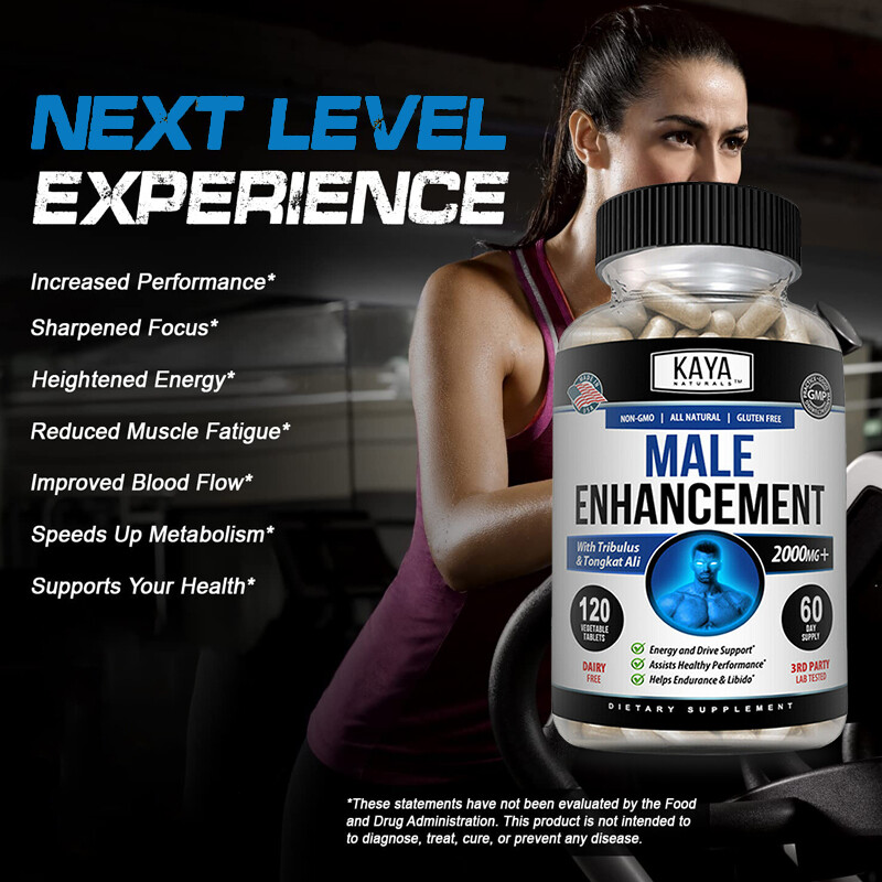Male Enhancement + Energy Endurance – 30 To 120 Capsules Muscle Growth