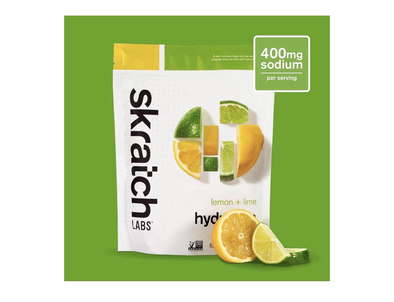 Skratch Labs Hydration Sports Drink Mix – Real‑Fruit Electrolyte 15.5 Oz