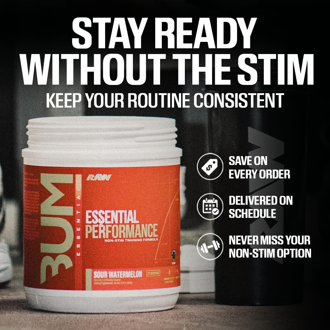 Non-Stim Pre-Workout Powder for Endurance & Focus – Creatine, L-Citrulline, Beta