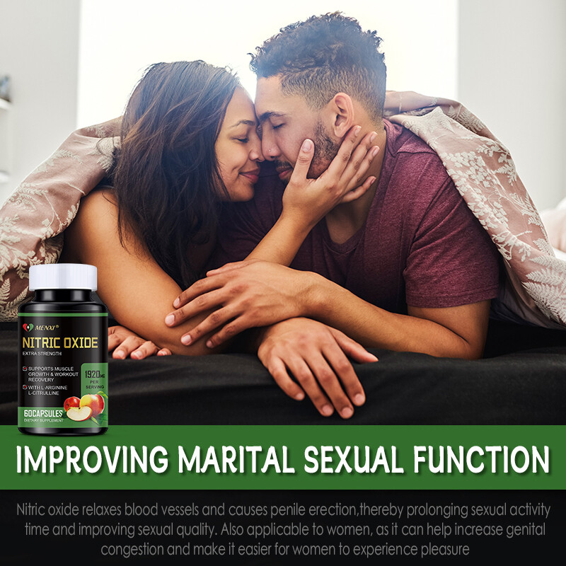 Nitric Oxide & Circulation Booster | L-Arginine, L-Citrulline | 180 Capsules