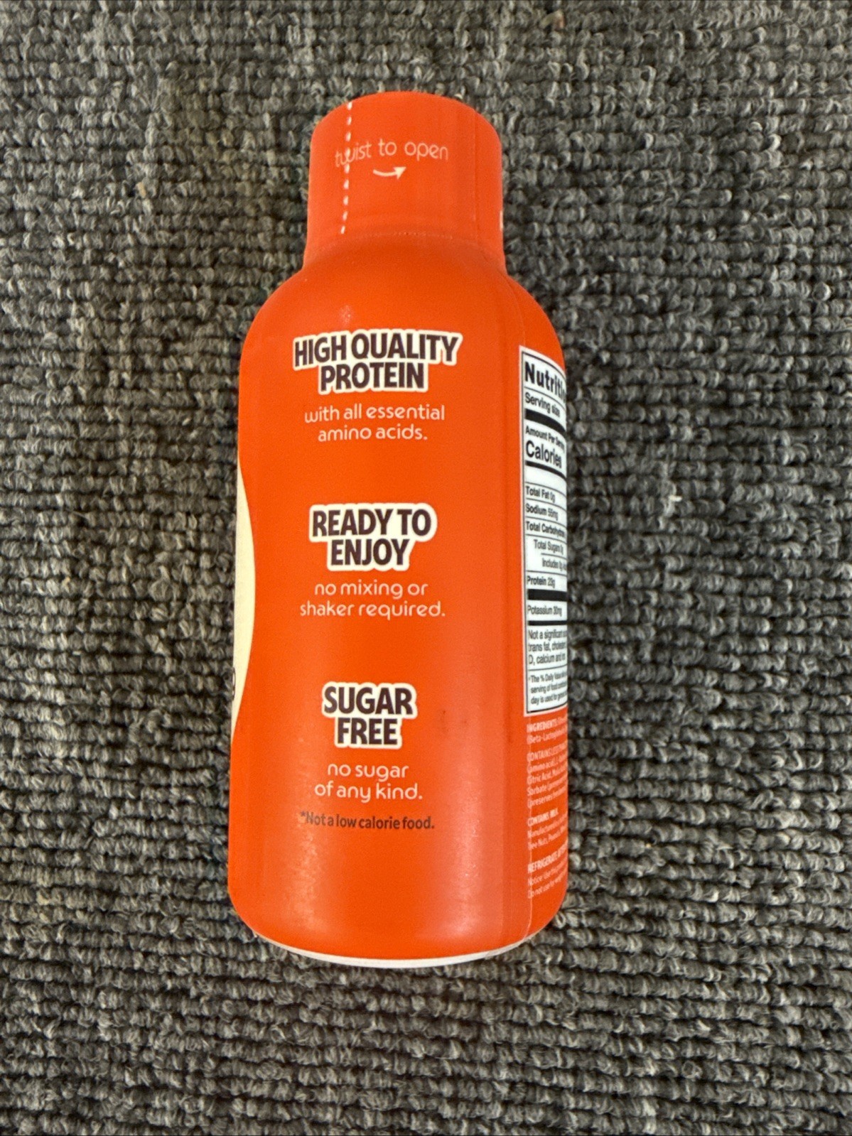 12 PACK Pure Genius Strawberry Guava Protein Shots 23g KETO Gluten & Sugar Free
