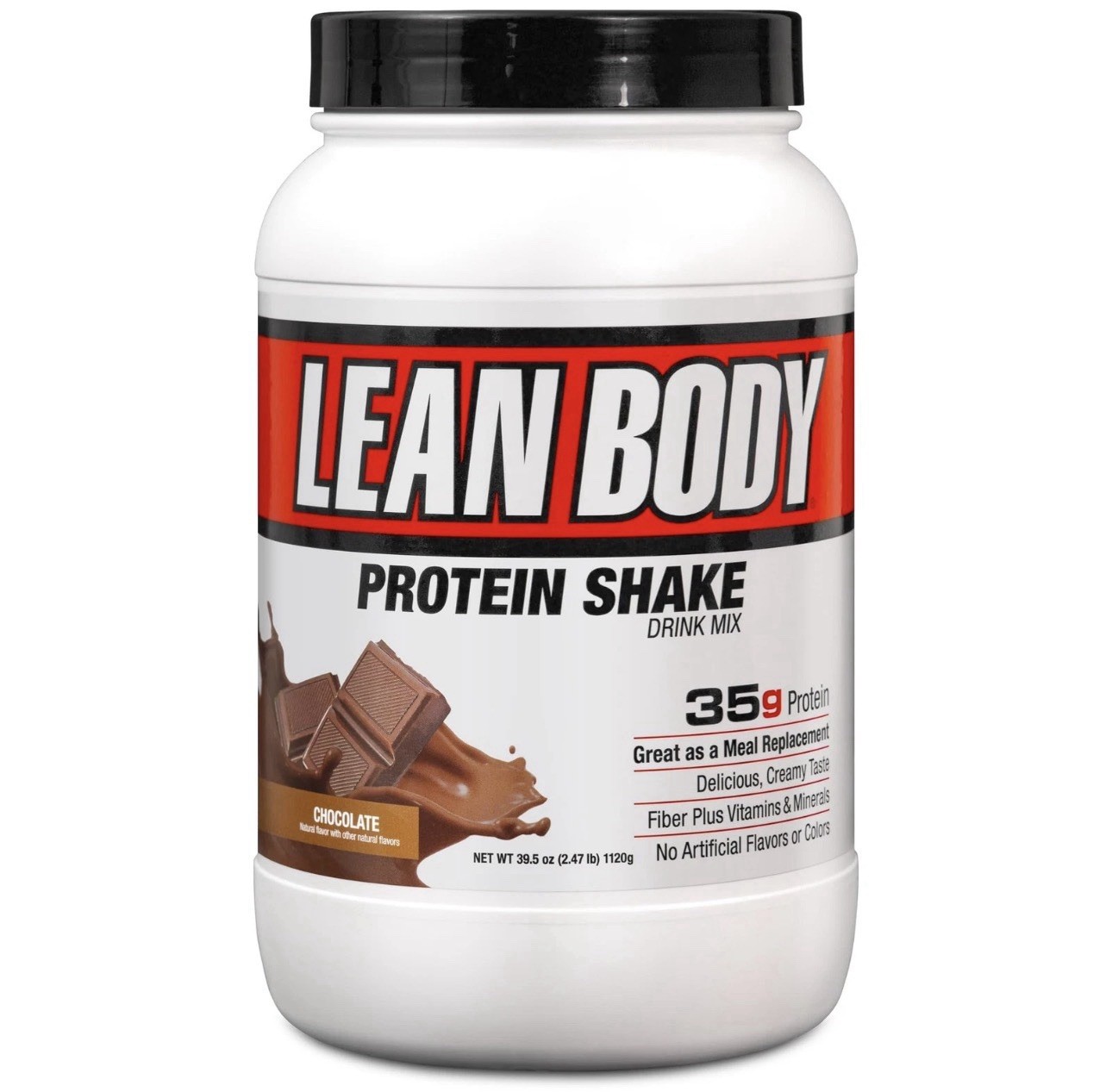 Labrada Lean Body All-in-One Chocolate Meal Replacement Shake 35g Protein Whey B