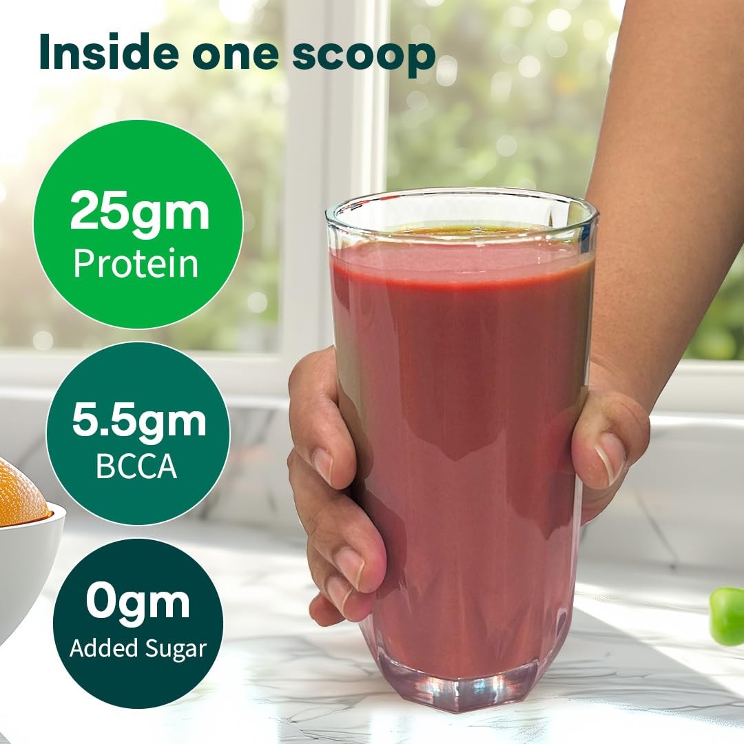 OZiva Bioactive Plant Protein,5.5 BCAA| Pea Isolate| Plant based Protein Powder