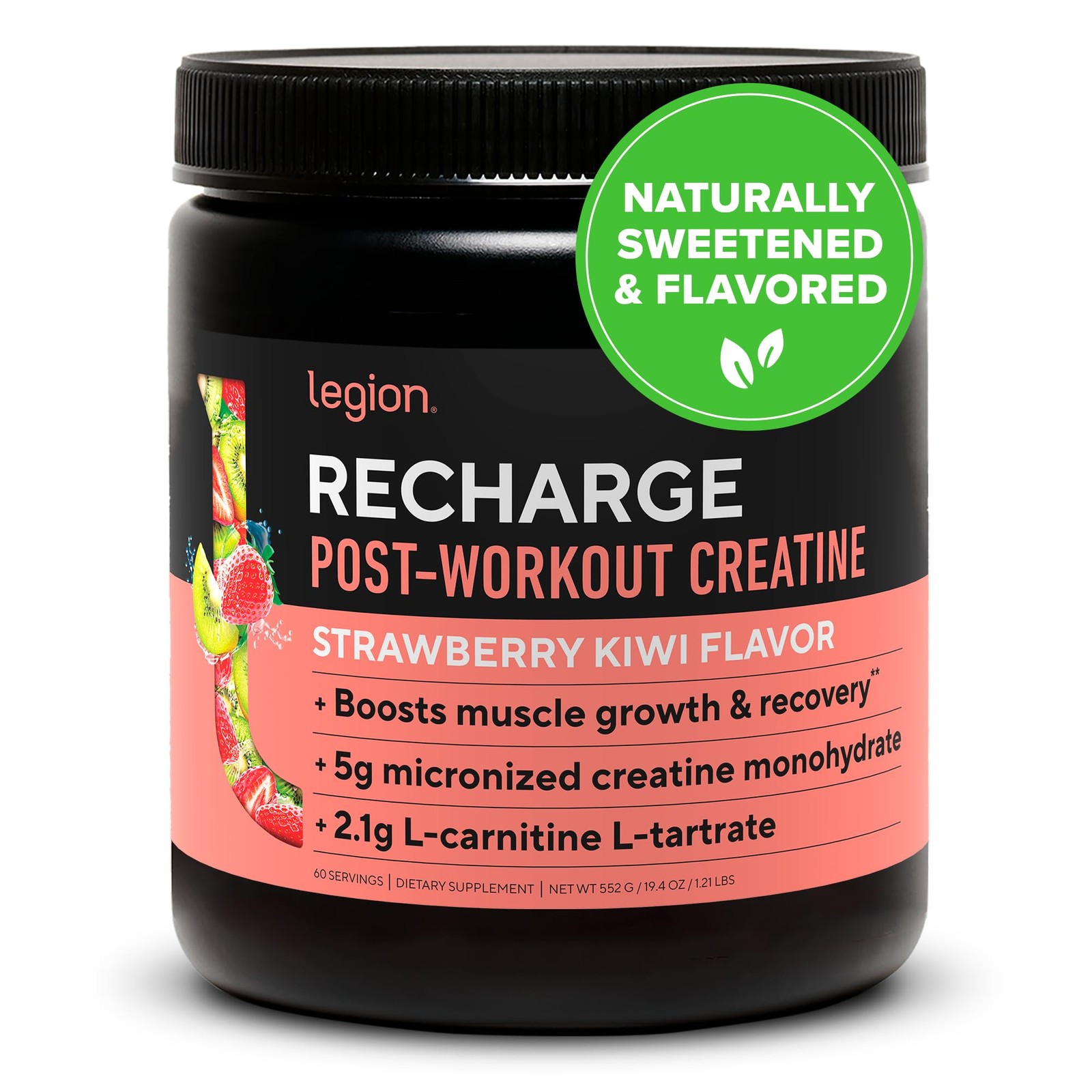 Recharge Post Workout Supplement – All Natural Muscle Builder & Recovery Drin…