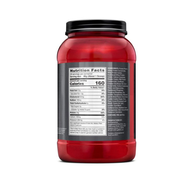 BSN Syntha-6 Edge Protein Powder, Cookies & Cream, 2.47 lb