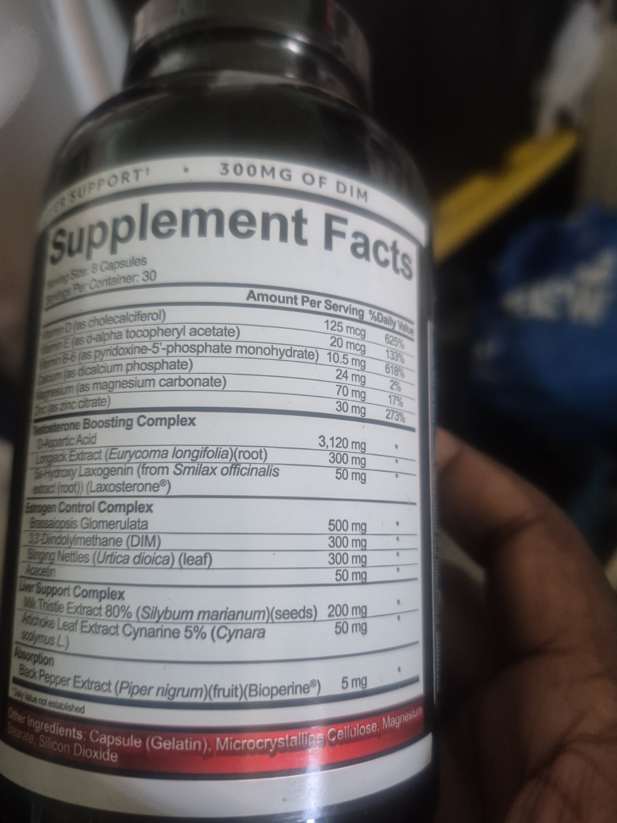 Rich Piana 5% Nutrition Post Gear Post Cycle Therapy Supplement – 240 Capsules