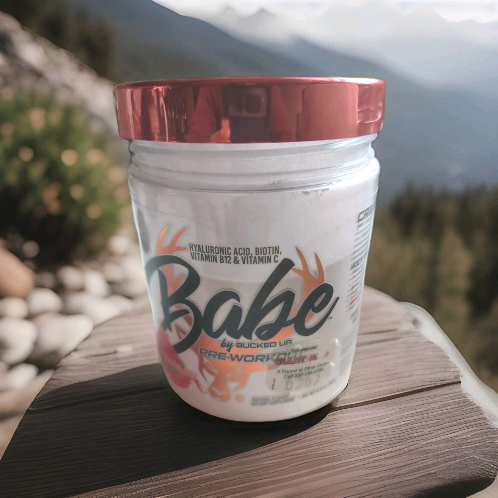 Bucked Up Babe Pre Workout for Women Watermelon Splash 12.6 oz BB 05/2026