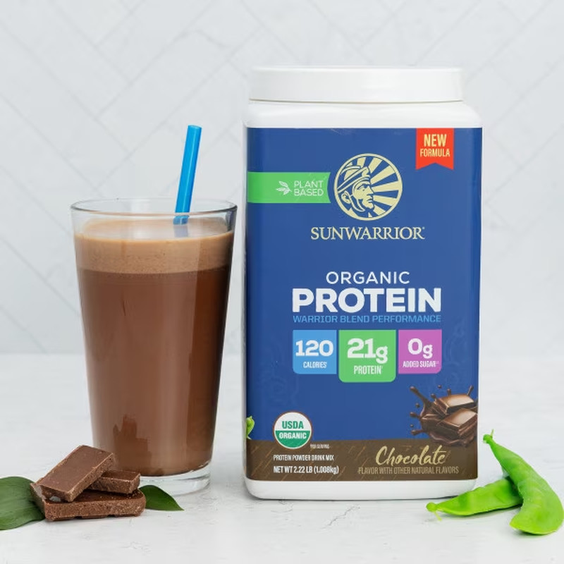 Organic Chocolate Warrior Blend Performance Protein, 35.52 OZ