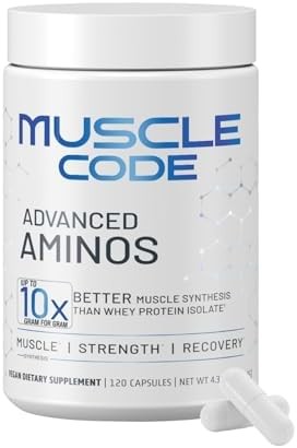 NAUTILUS Muscle Code Essential Amino Acid Capsules – Muscle Synthesis & Repair &