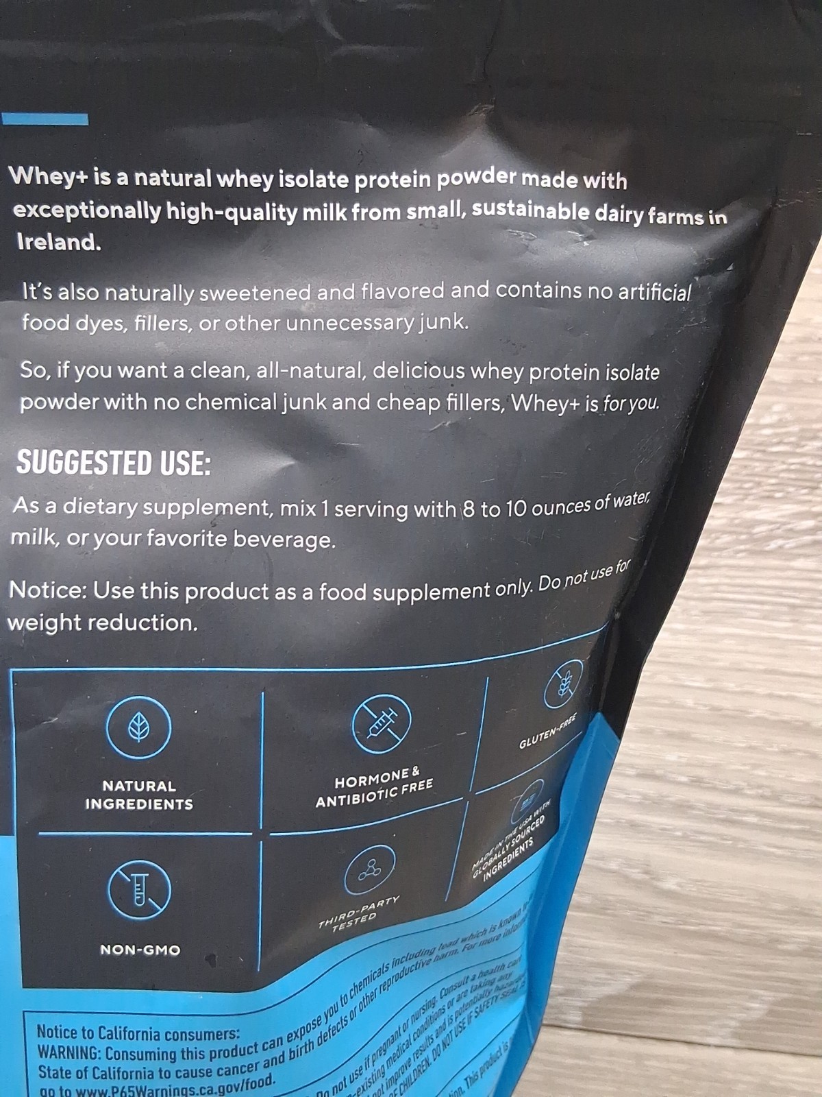 Grass Fed Whey Protein Powder Chocolate 30 Servings No Lactose 100 Pure 07/2026