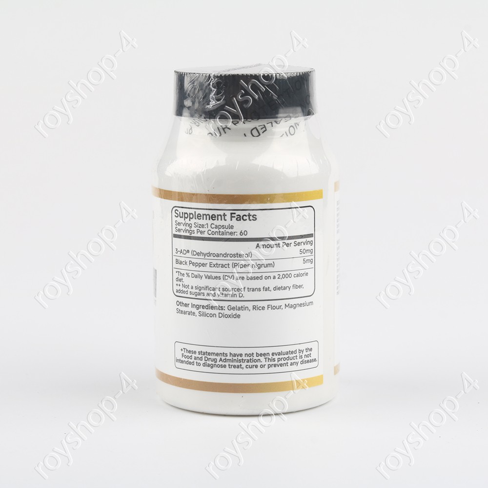 3-AD® 25mg Muscle Support Supplement – 60 Capsules – Patented Formula（1-3 pack）