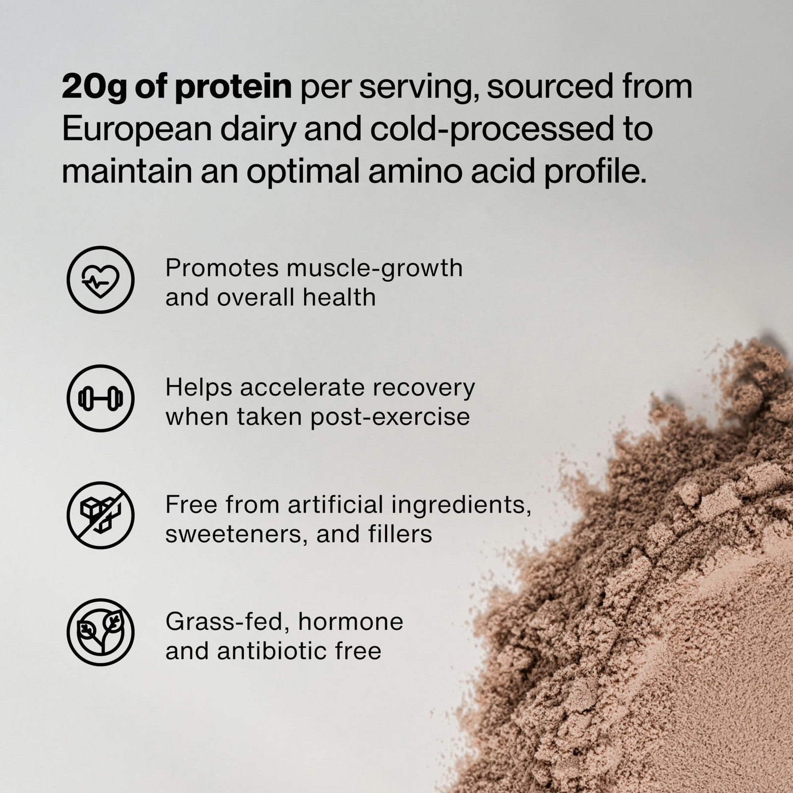 Momentous Essential Grass-Fed Whey Protein Powder – 20 g Whey Isolate Protein…
