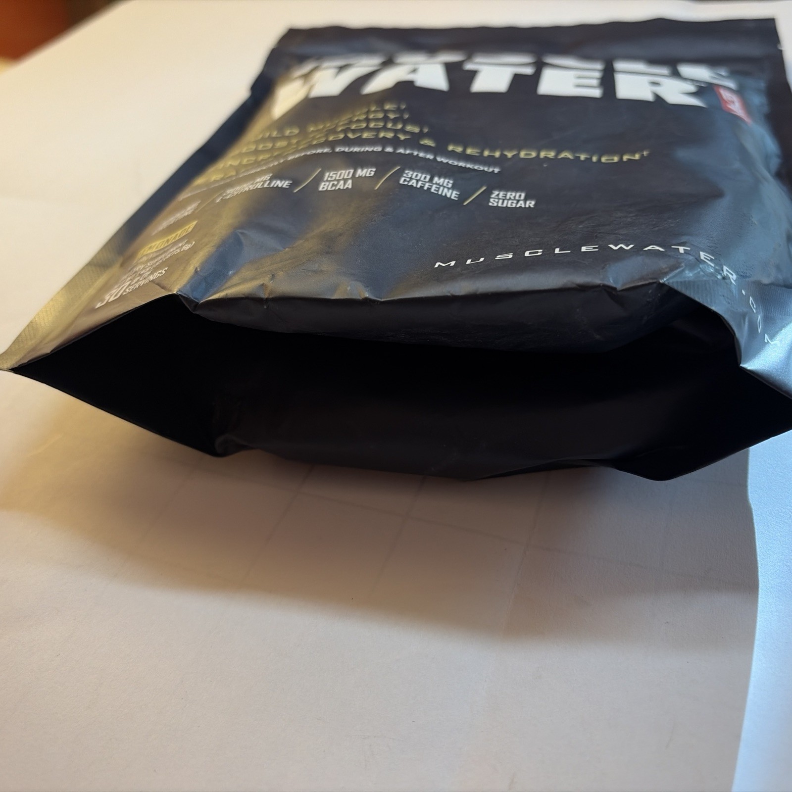 MUSCLE WATER Pre Workout Powder | Muscle + Pump + Energy
