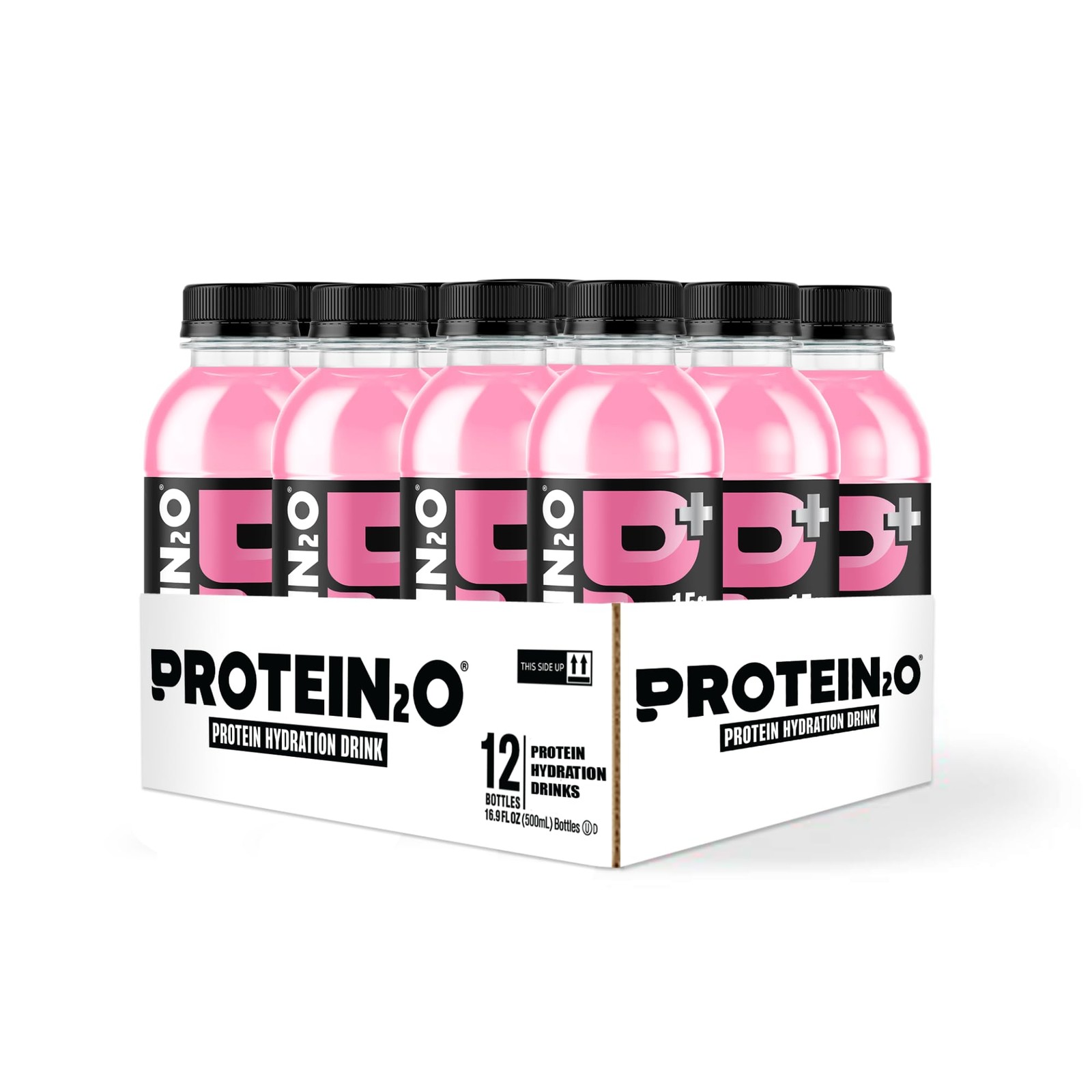 Protein2o 15g Whey Protein Isolate Hydration Drink 16.9 Fl Oz (Pack of 12)
